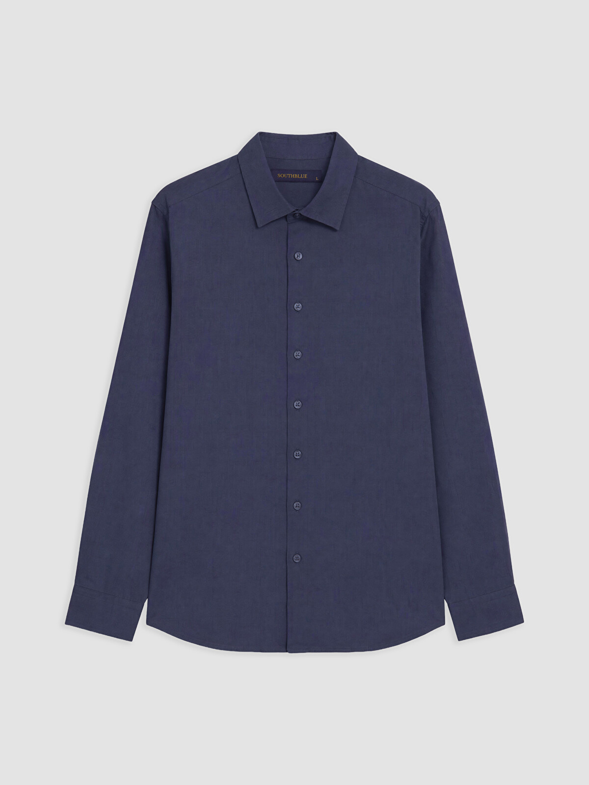 SOUTHBLUE Regular Fit %100 Keten Erkek Gömlek