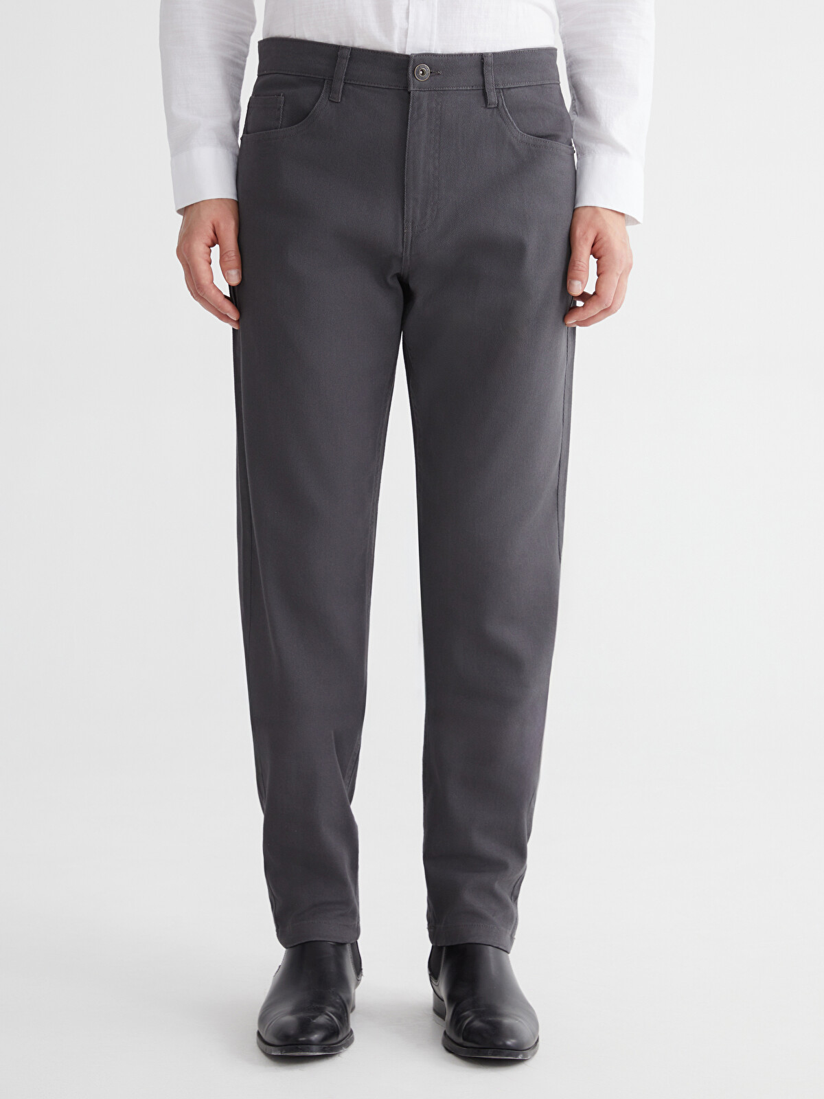 LCWAIKIKI Classic Slim Fit Gabardine Men's Chino Trousers