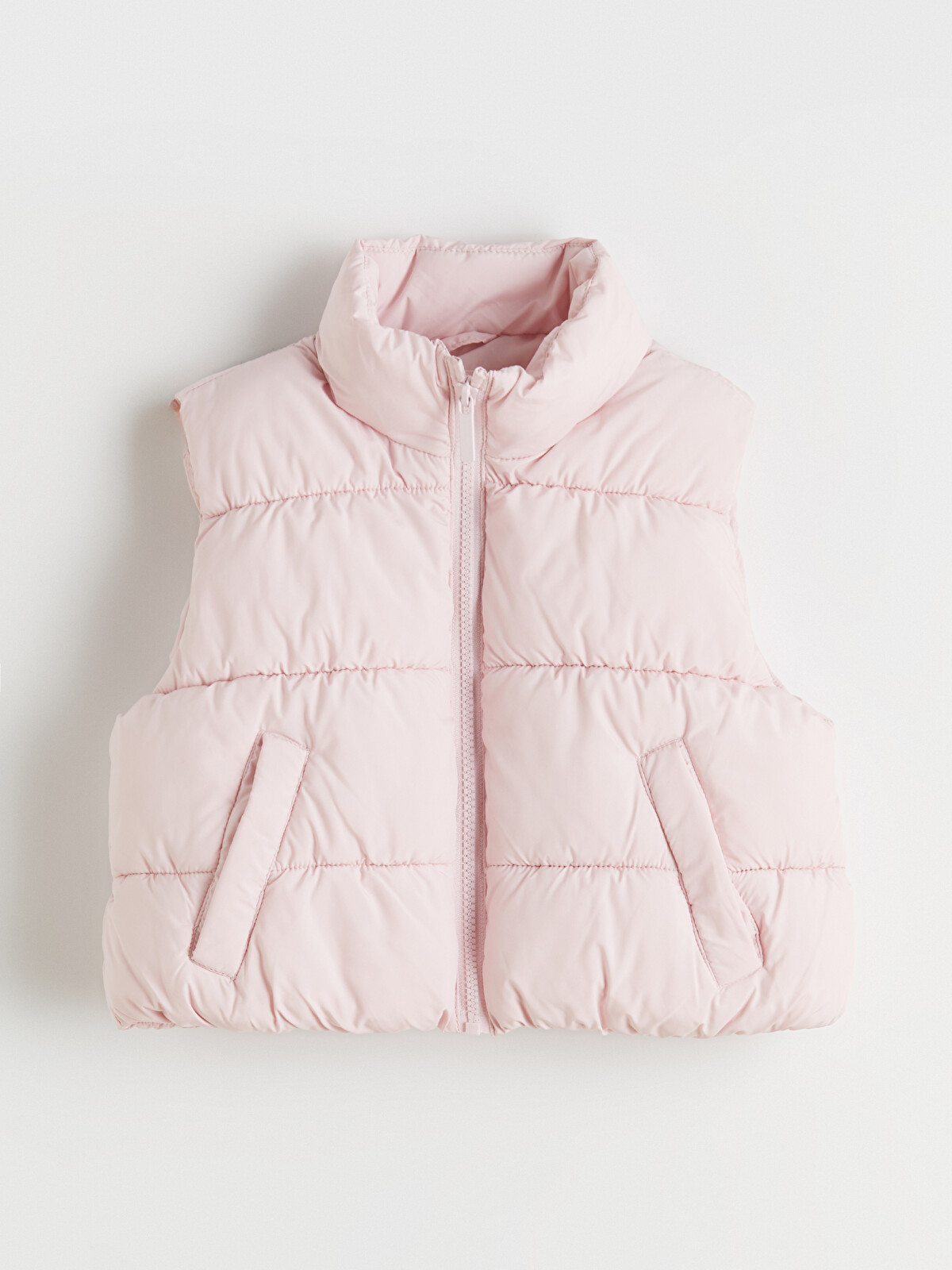 LCW Kids Water-Repellent Mock Neck Girls' Puffer Gilet - S68482Z4