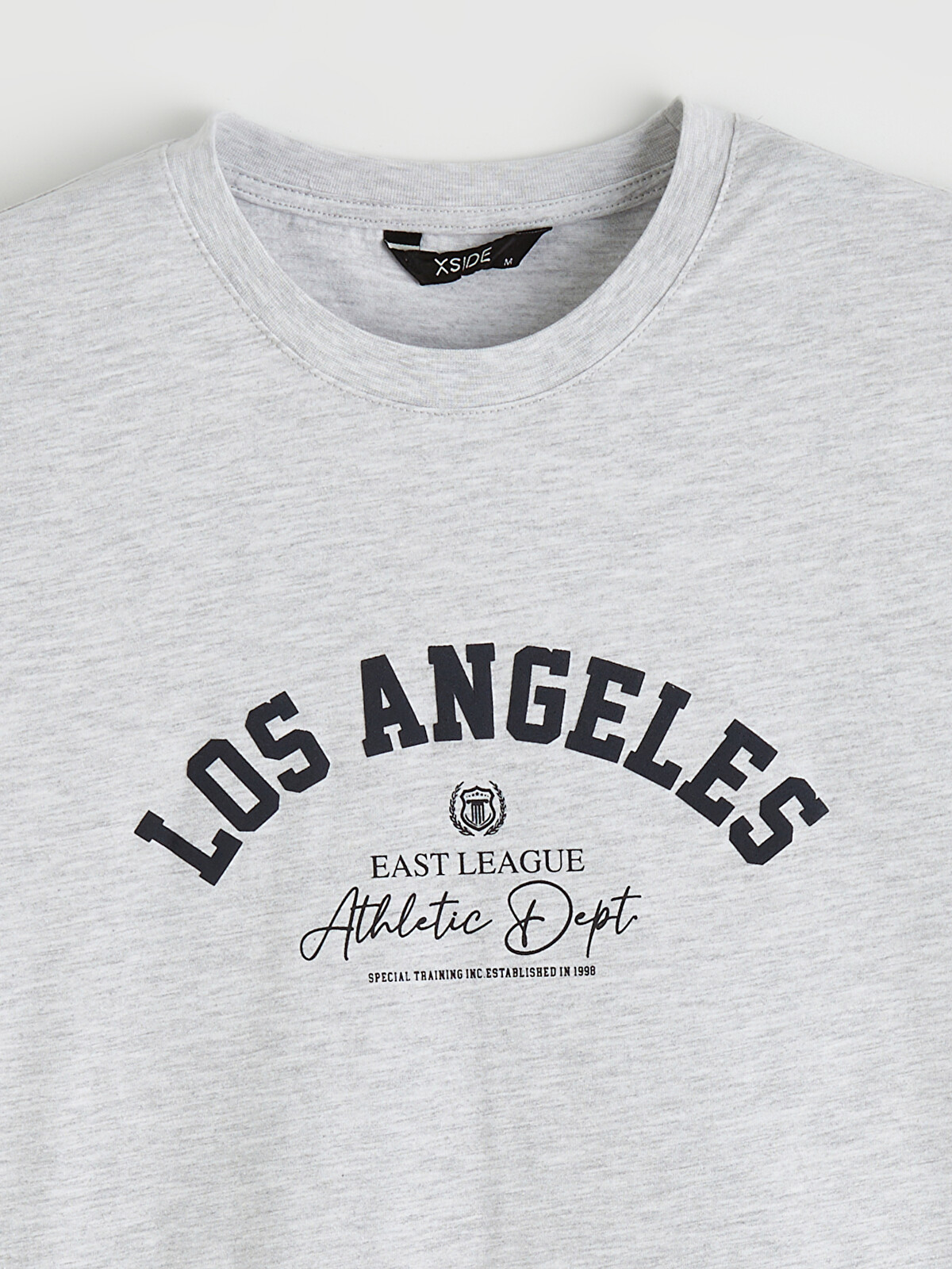 XSIDE Crew Neck Los Angeles Printed Men's T-Shirt - S68575Z8-LAL