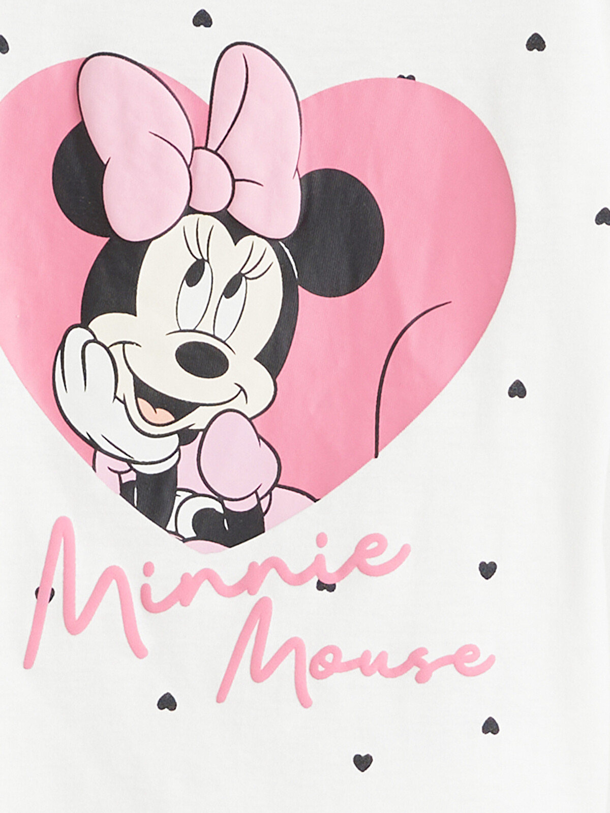 LCW Kids Crew Neck Minnie Mouse Printed Girls' T-shirt - S68686Z1