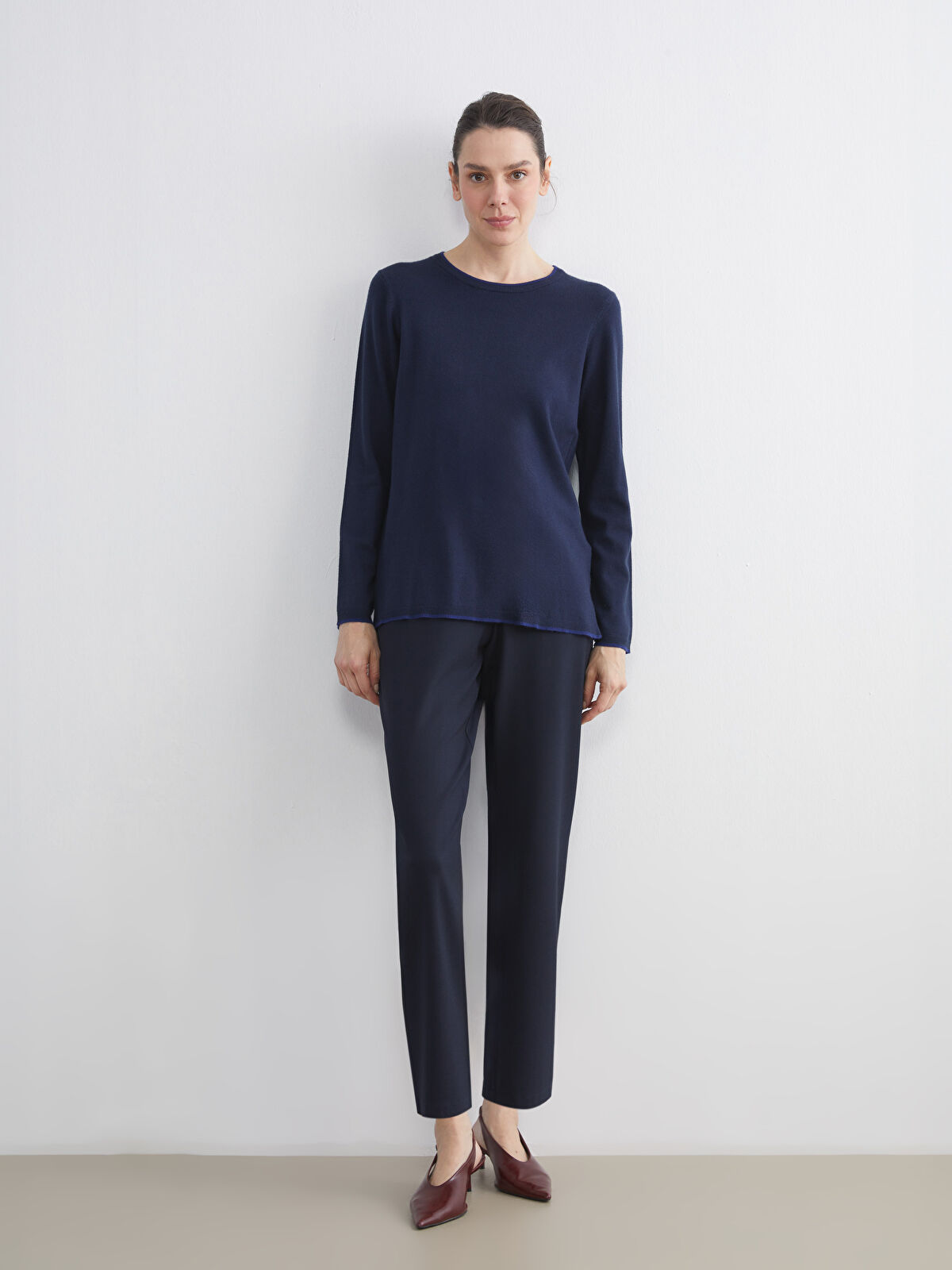 LCW Grace Pantalon Femme à Taille Élastique