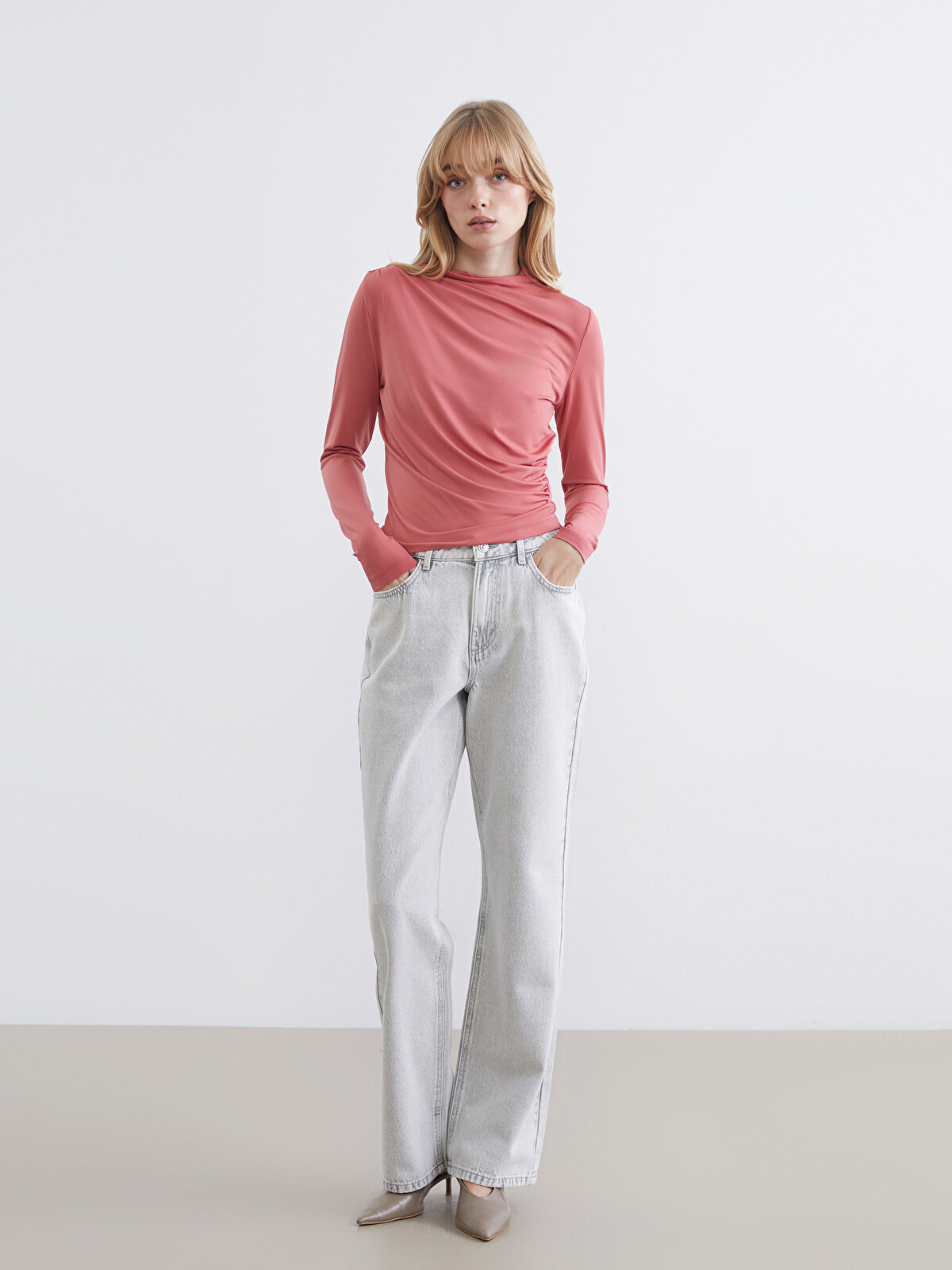 LCWAIKIKI Classic Straight Fit Kadın Jean Pantolon - S69128Z8-KSM