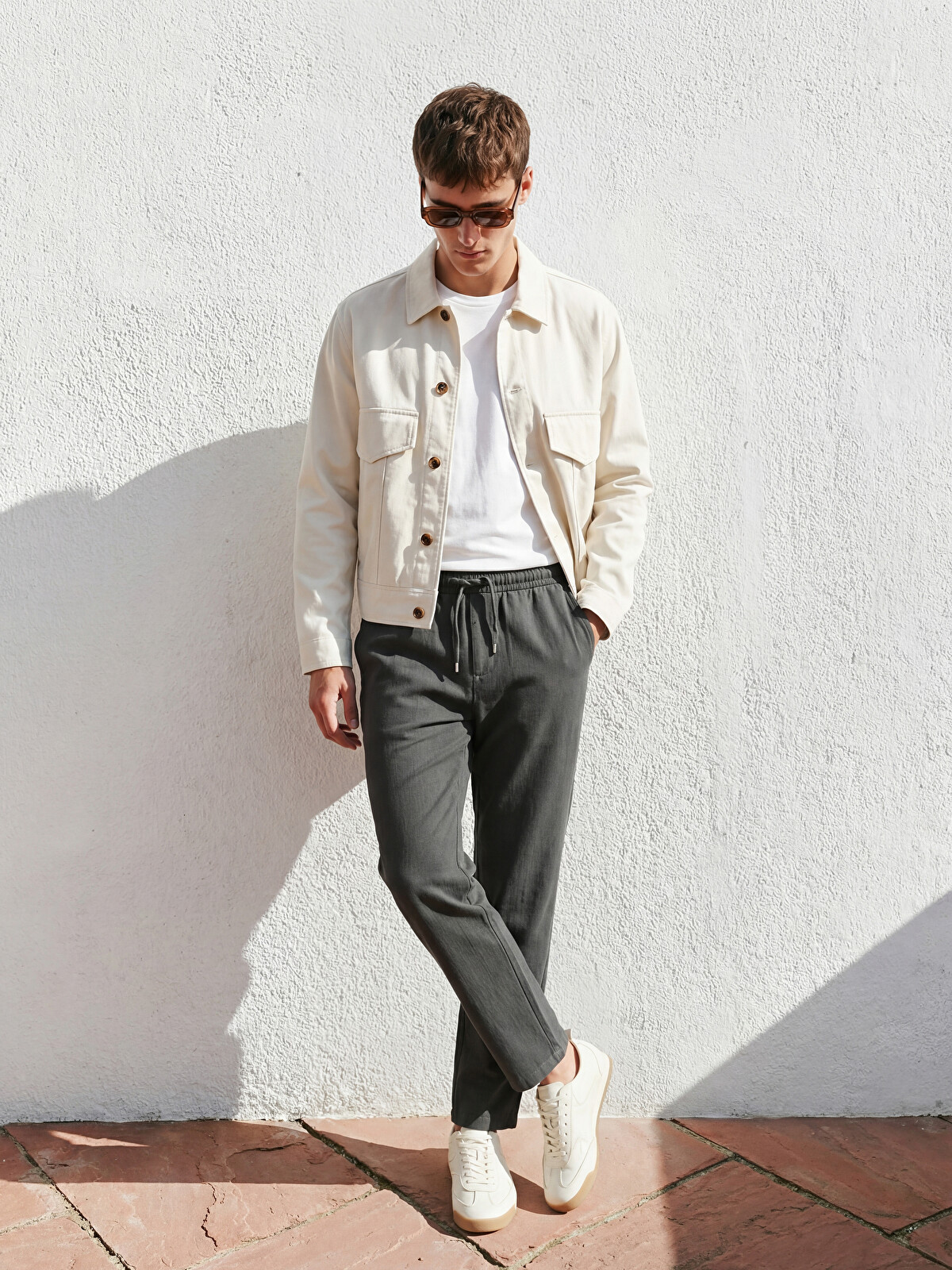 LCW Vision Regular Fit Pamuklu Erkek Dokulu Pantolon
