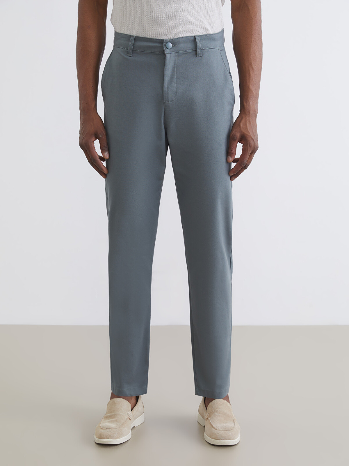 LCW Vision Standard Fit Gabardine Men's Trousers - S69459Z8-8TQ