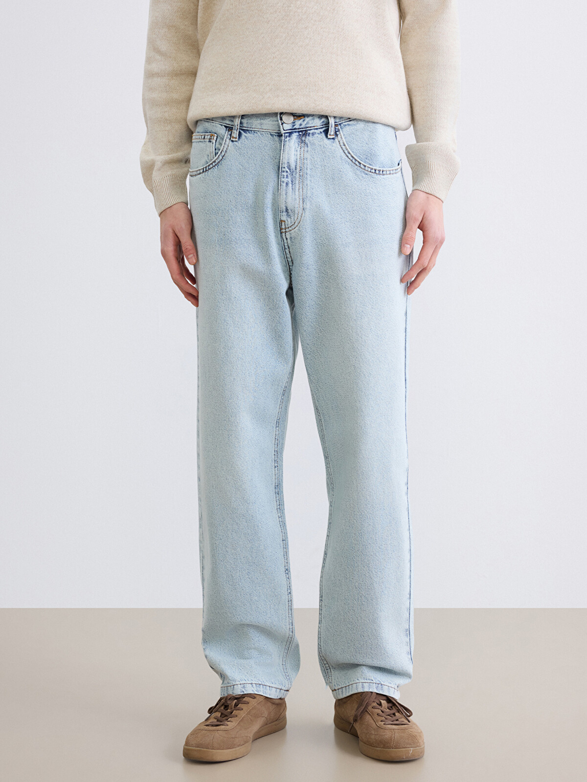 LCW Jeans 745 Baggy Fit Men's Jeans - S69888Z8-311 | LC Waikiki