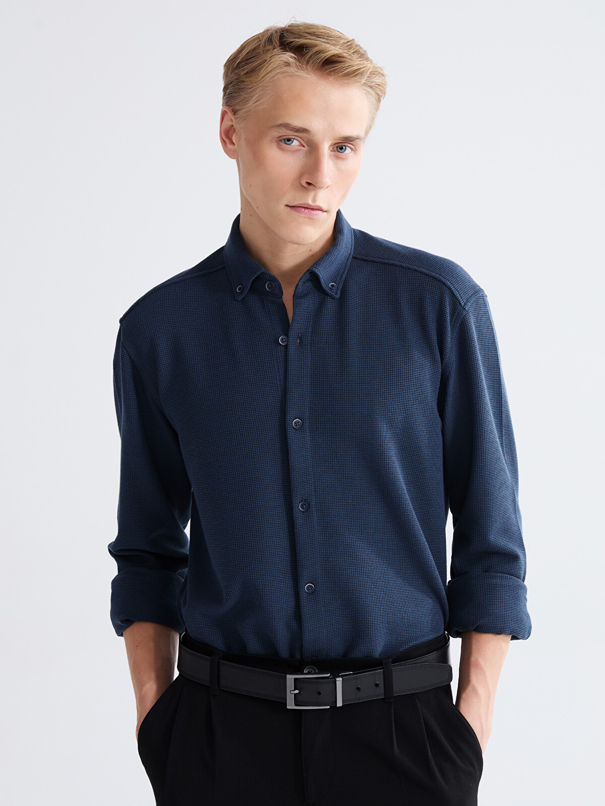 LCW Vision Slim Fit Erkek Gömlek
