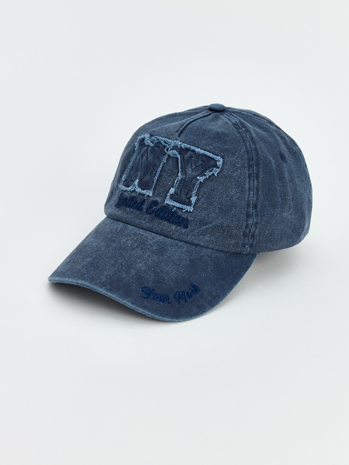 LCW ACCESSORIES Ny Embroidered Men's Baseball Cap - S6AC34Z8-GYR