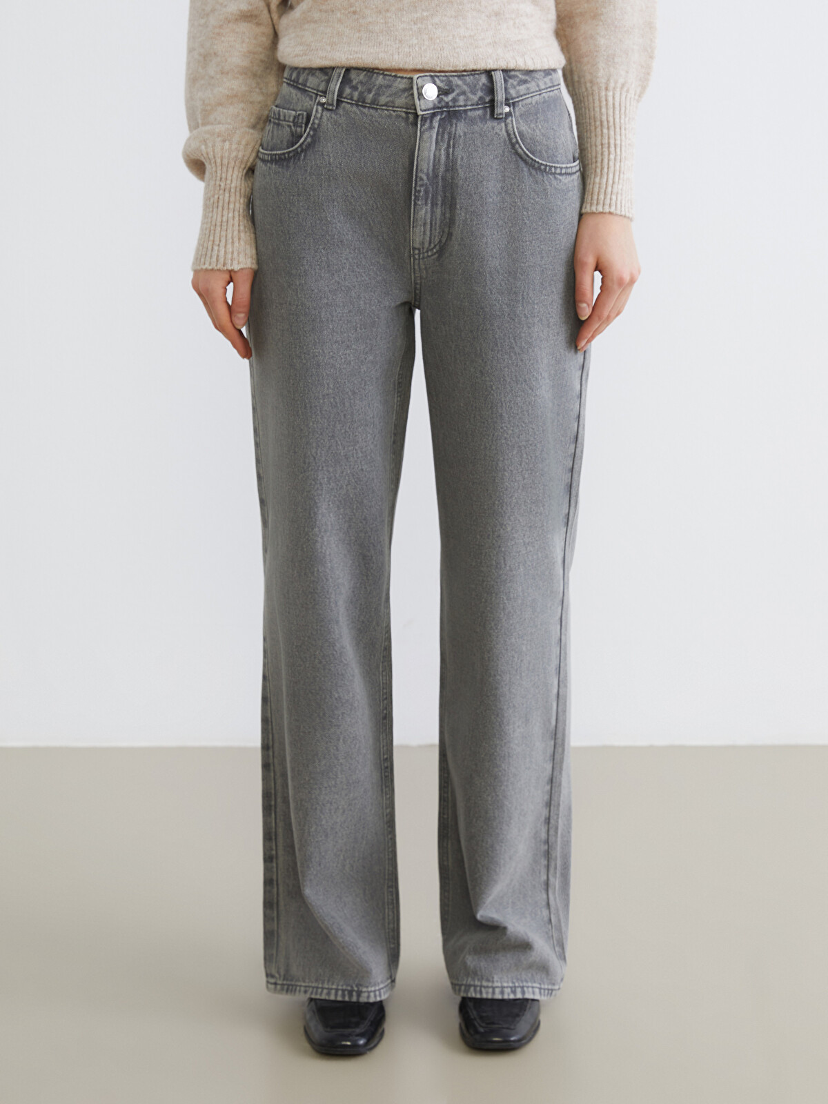 XSIDE Wideleg Kadın Jean Pantolon - S6AC68Z8-Q67 | LC Waikiki