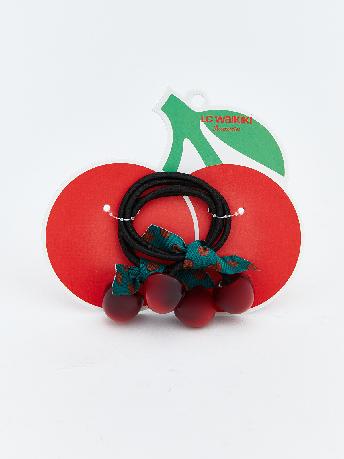 LCW JOY Cherry Charm Hair Clip Set For Girls - Set Of 2 - S6AF16Z4