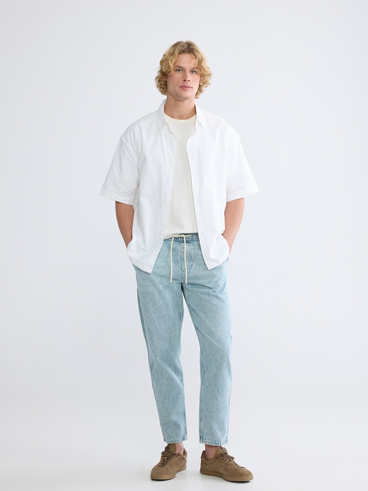LCW Jeans Loose Fit Erkek Jean Pantolon - S6AK47Z8-311 | LC Waikiki
