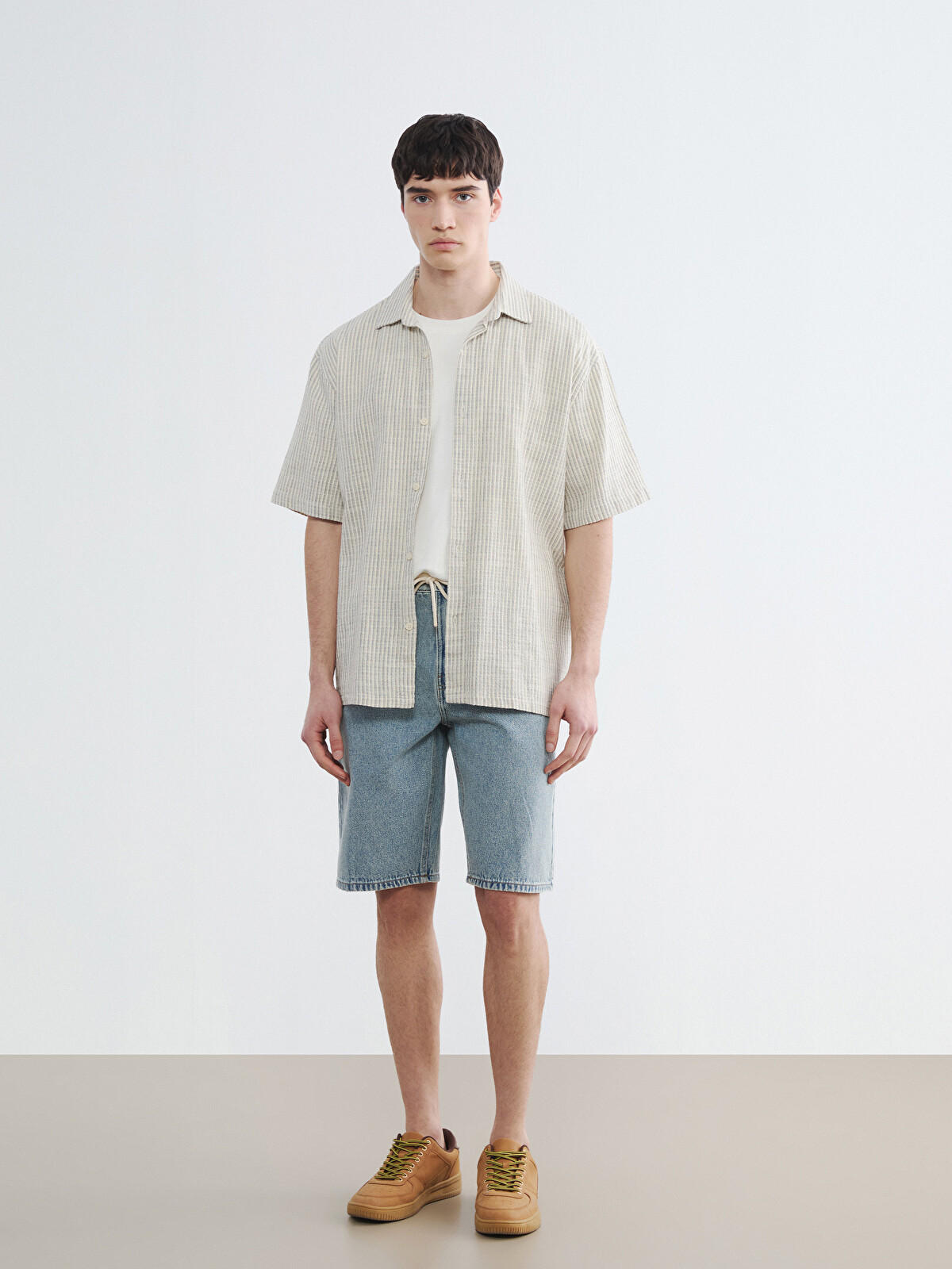 LCW Jeans Джинсовые шорты стандартного кроя для мужчин - S6AL57Z8
