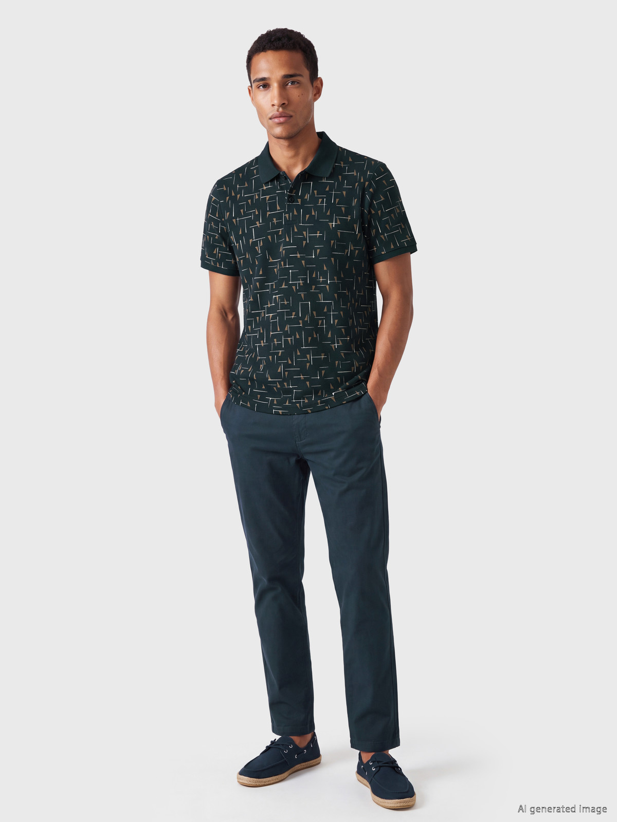 サ*フ様 OVY ラガーシャツ　M KAJA LCW Vision Polo Yaka Desenli Pike Erkek Tişört - S6AO55Z8-RFH | LC