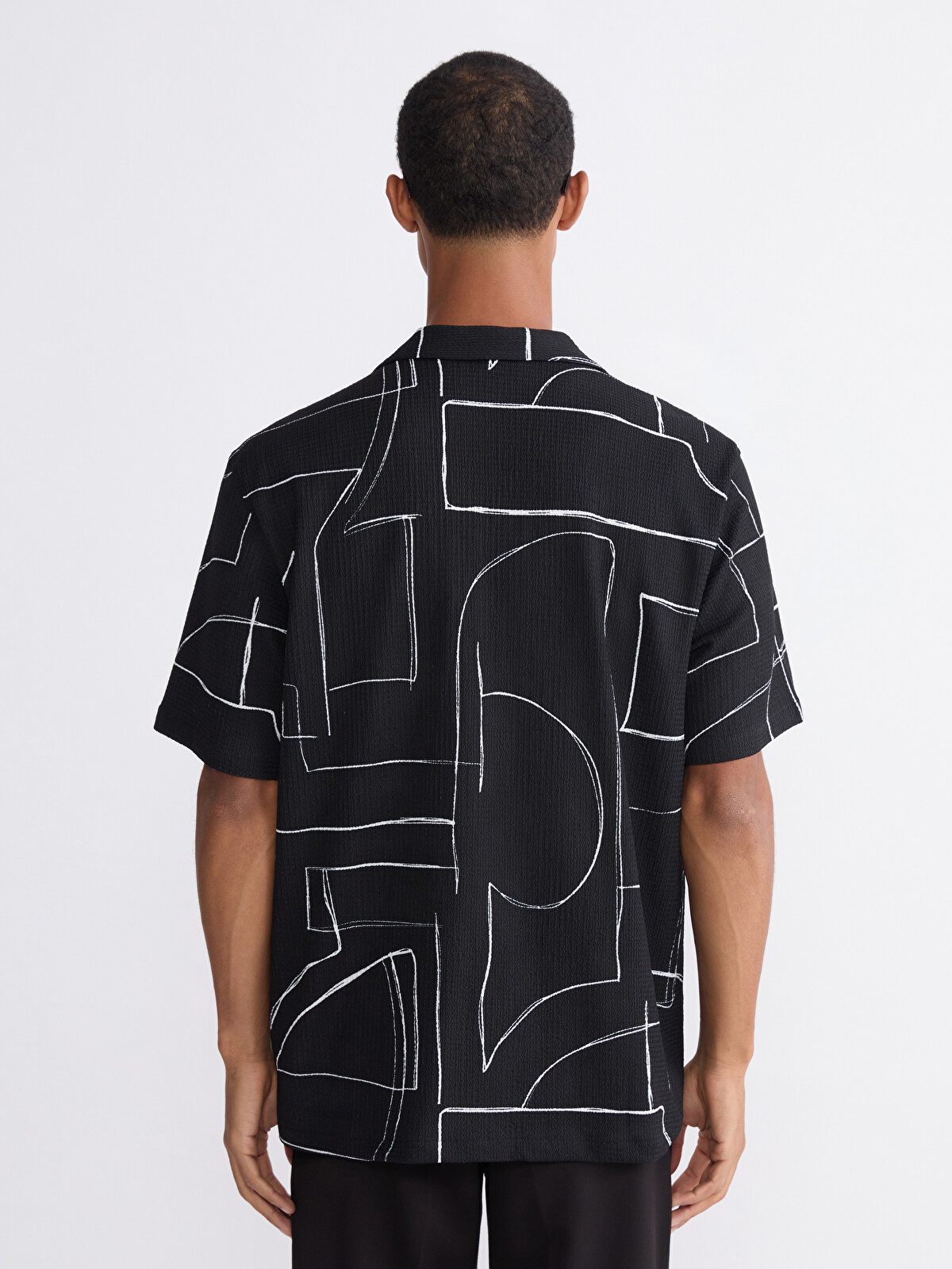 LCW Vision Regular Fit Patterned Men's Shirt - S6AQ91Z8-CVL | LC