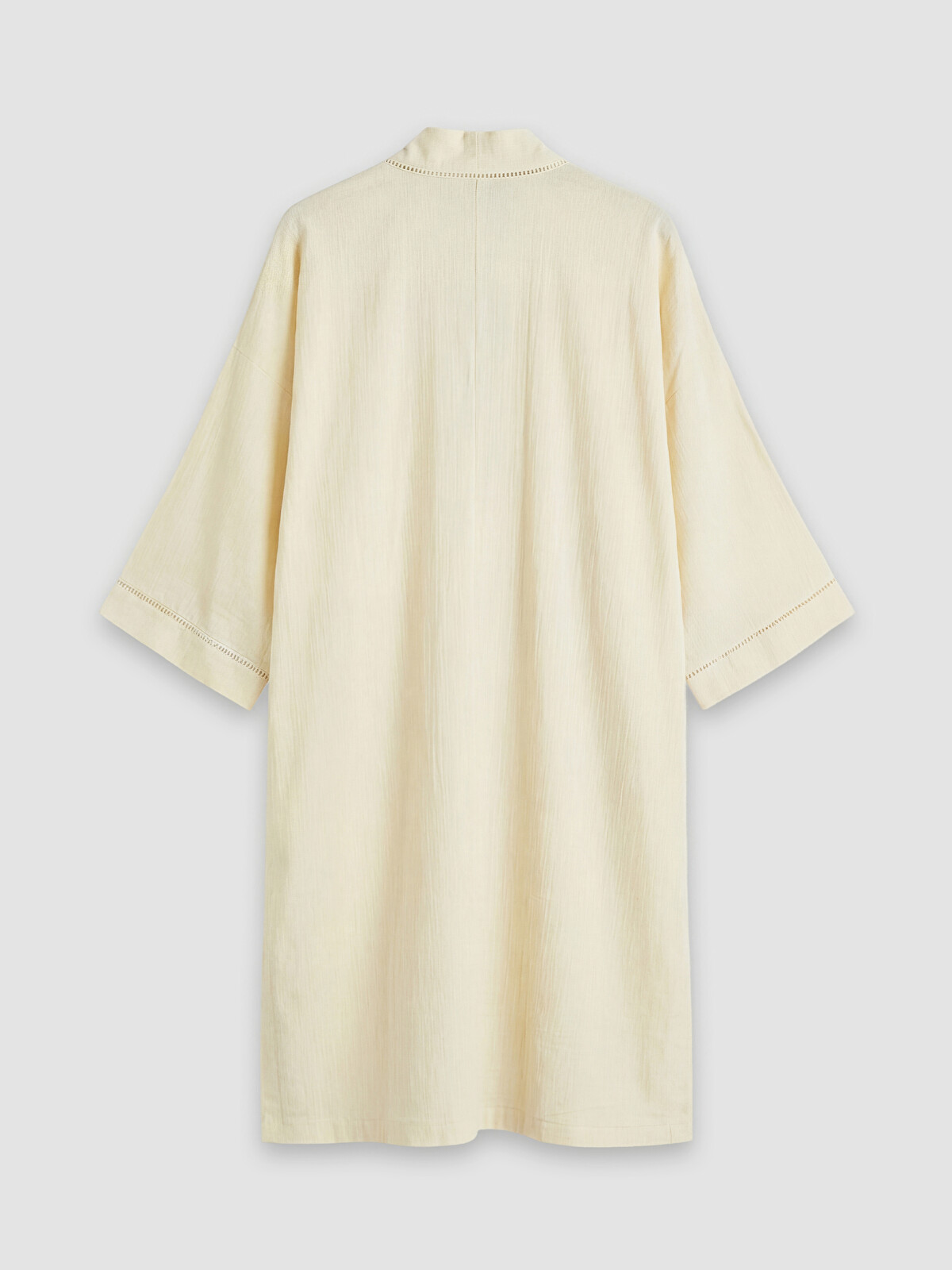 LCW Vision Textured Oversize Muslin Women's Kimono - S6AR29Z8-R9J