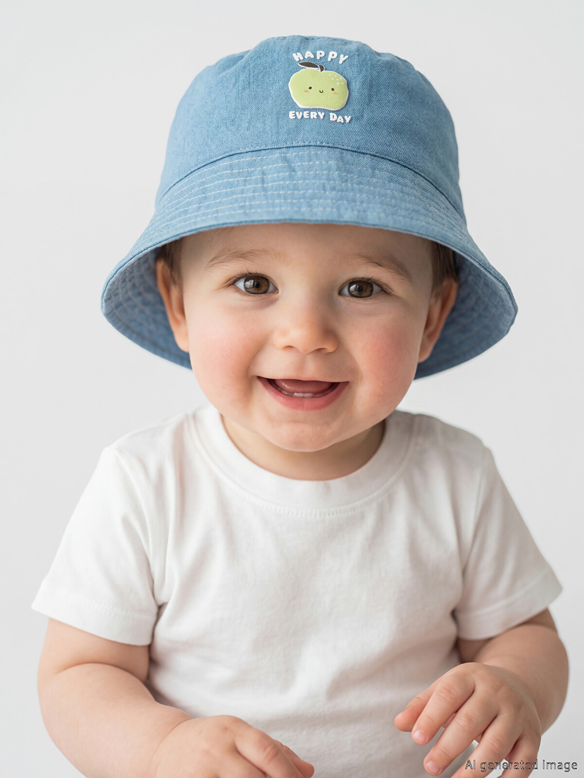 LCW baby İndigo Baskılı Erkek Bebek Bucket Şapka - S6AS26Z1-507 | LCW