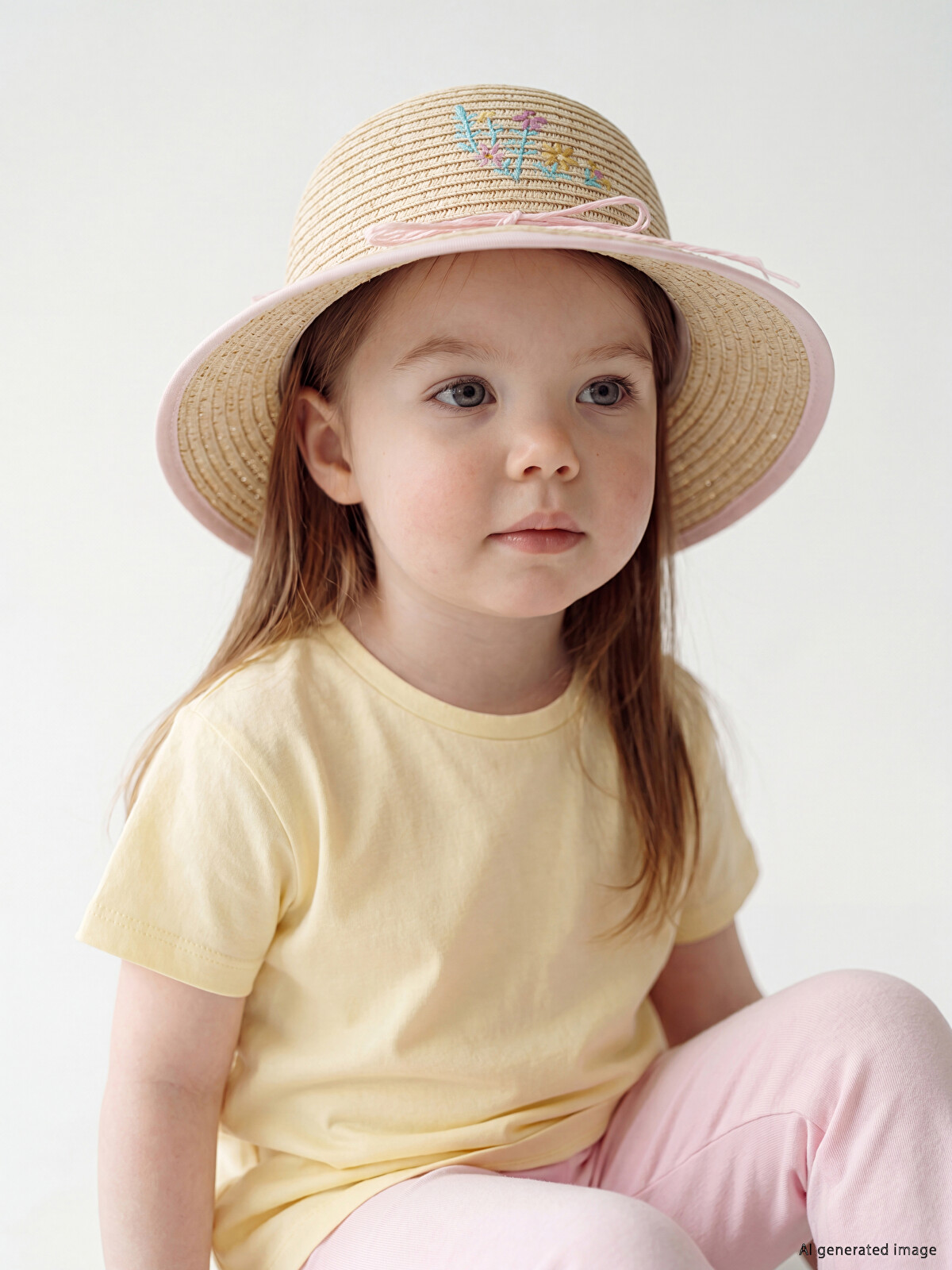 LCW baby Baby Girls' Straw Hat - S6AT82Z1-G7K | LC Waikiki