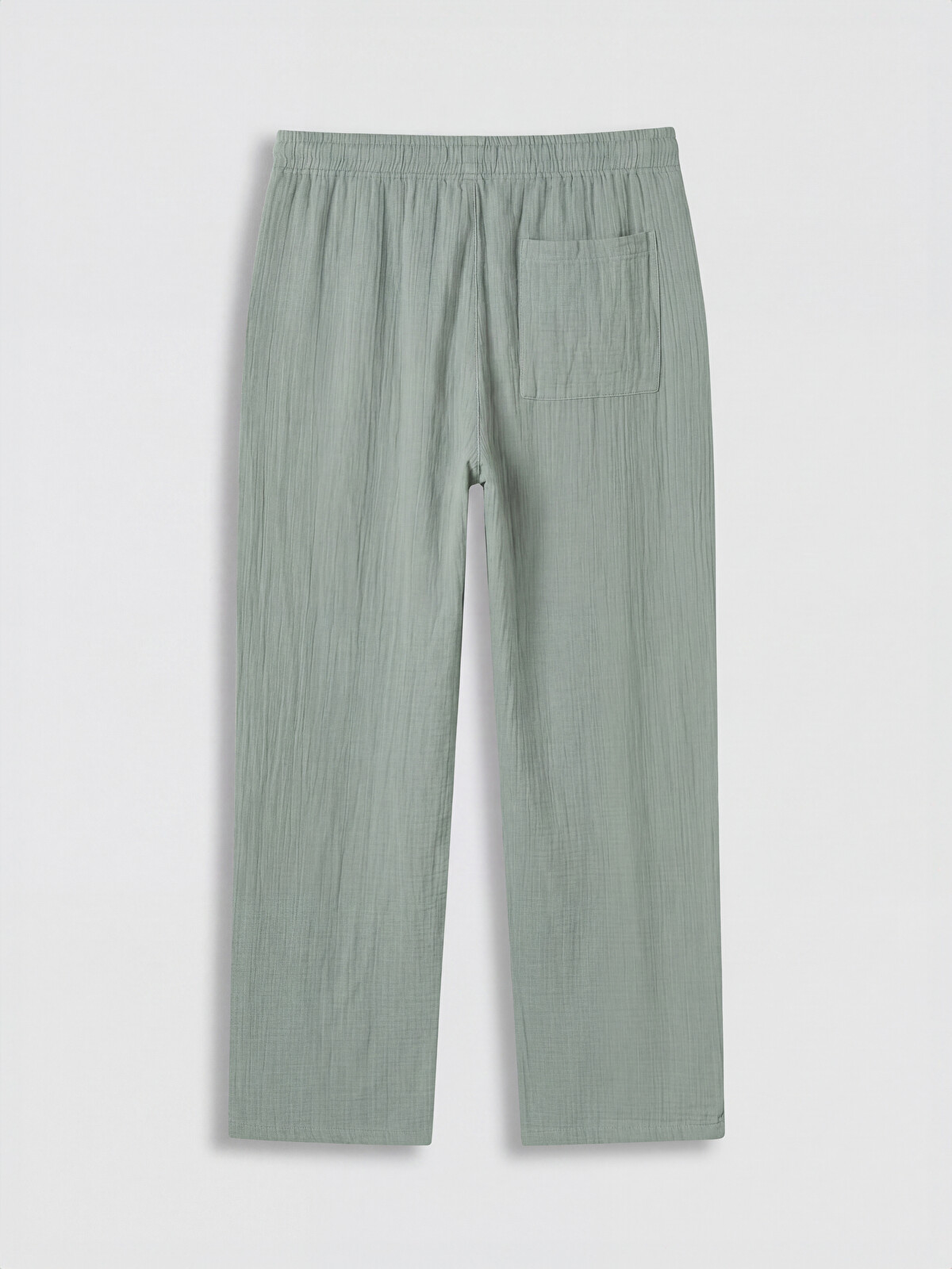 XSIDE Loose Fit Men's Muslin Trousers - S6AV14Z8-GPP | LC Waikiki