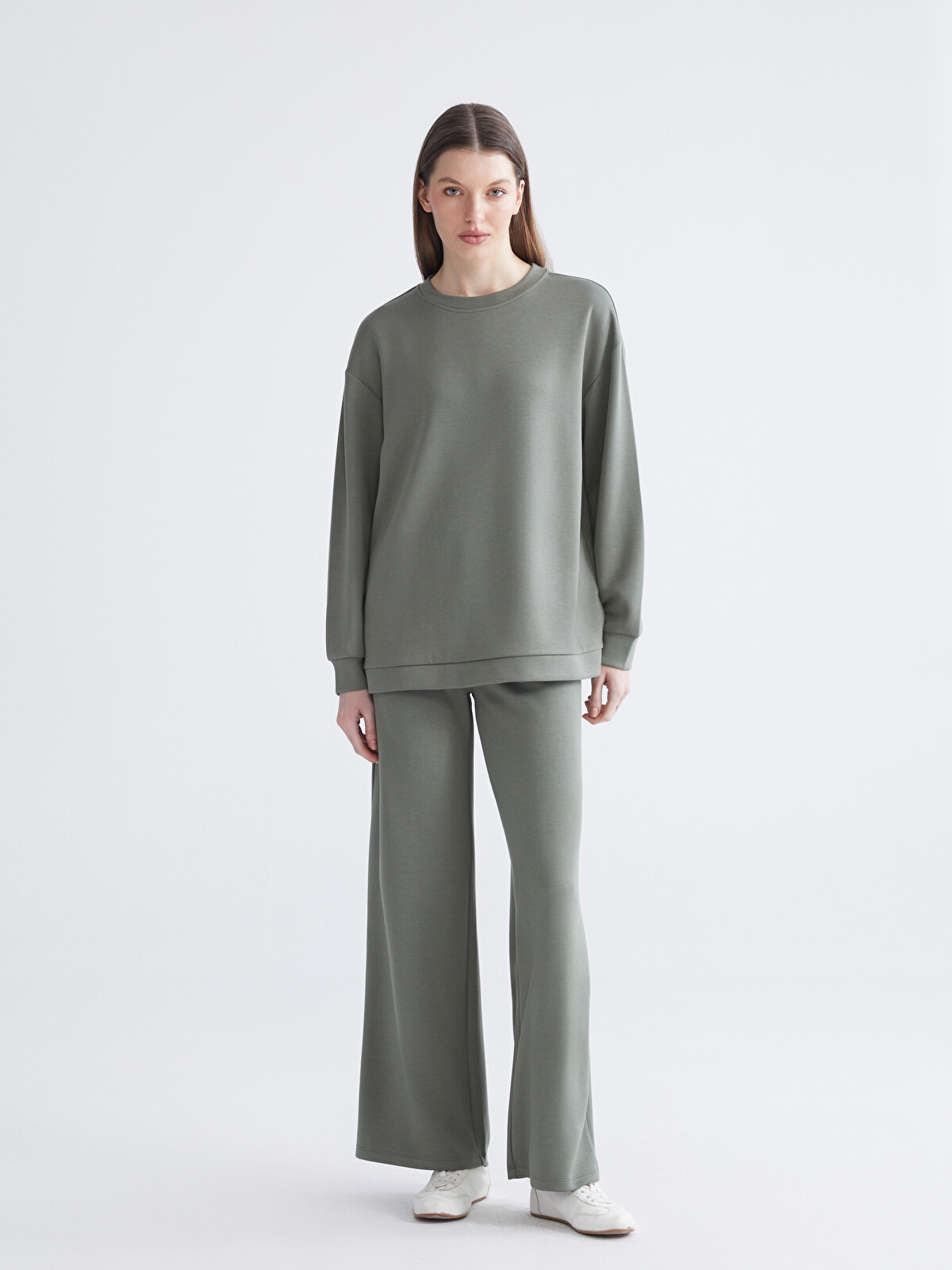 ユキ CrazyShopping Üç İplik Şardonlu Fermuarlı Sweatshirt - Fiyatı