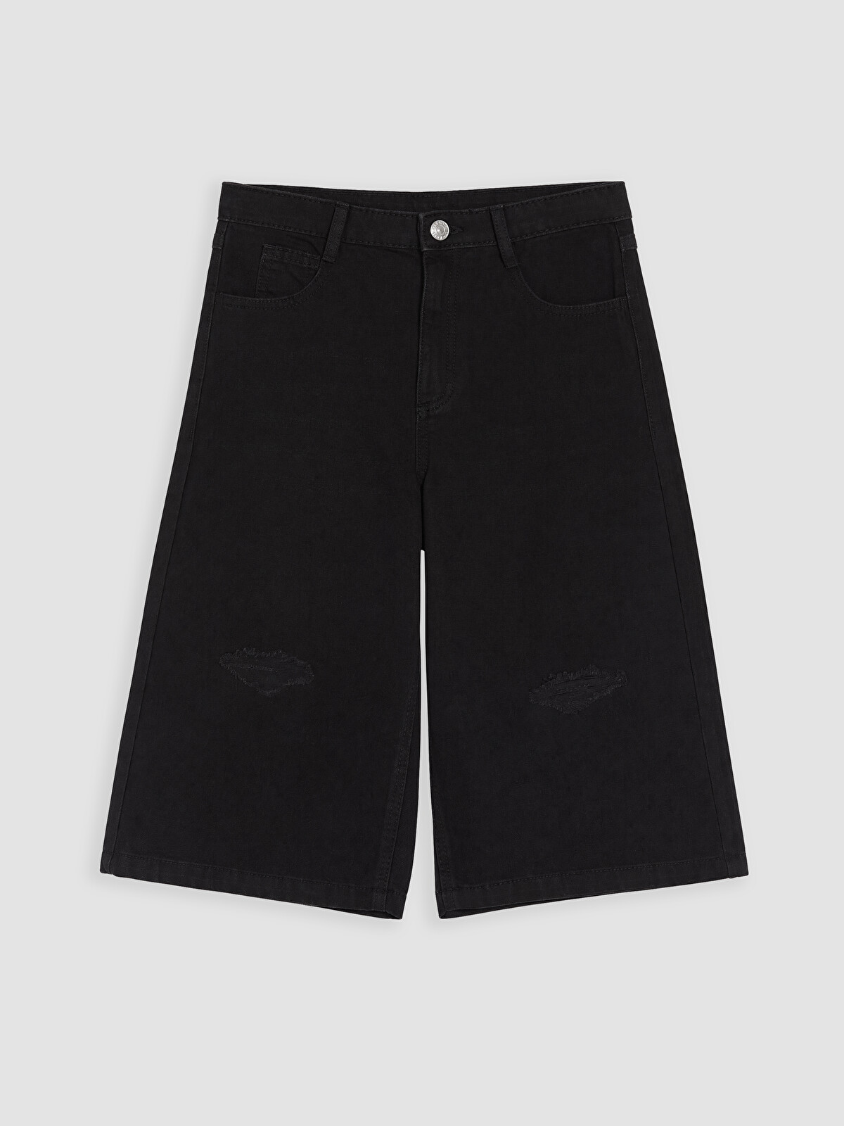 LCW Kids Girls' Jean Shorts - S6BK79Z4-326 | LC Waikiki