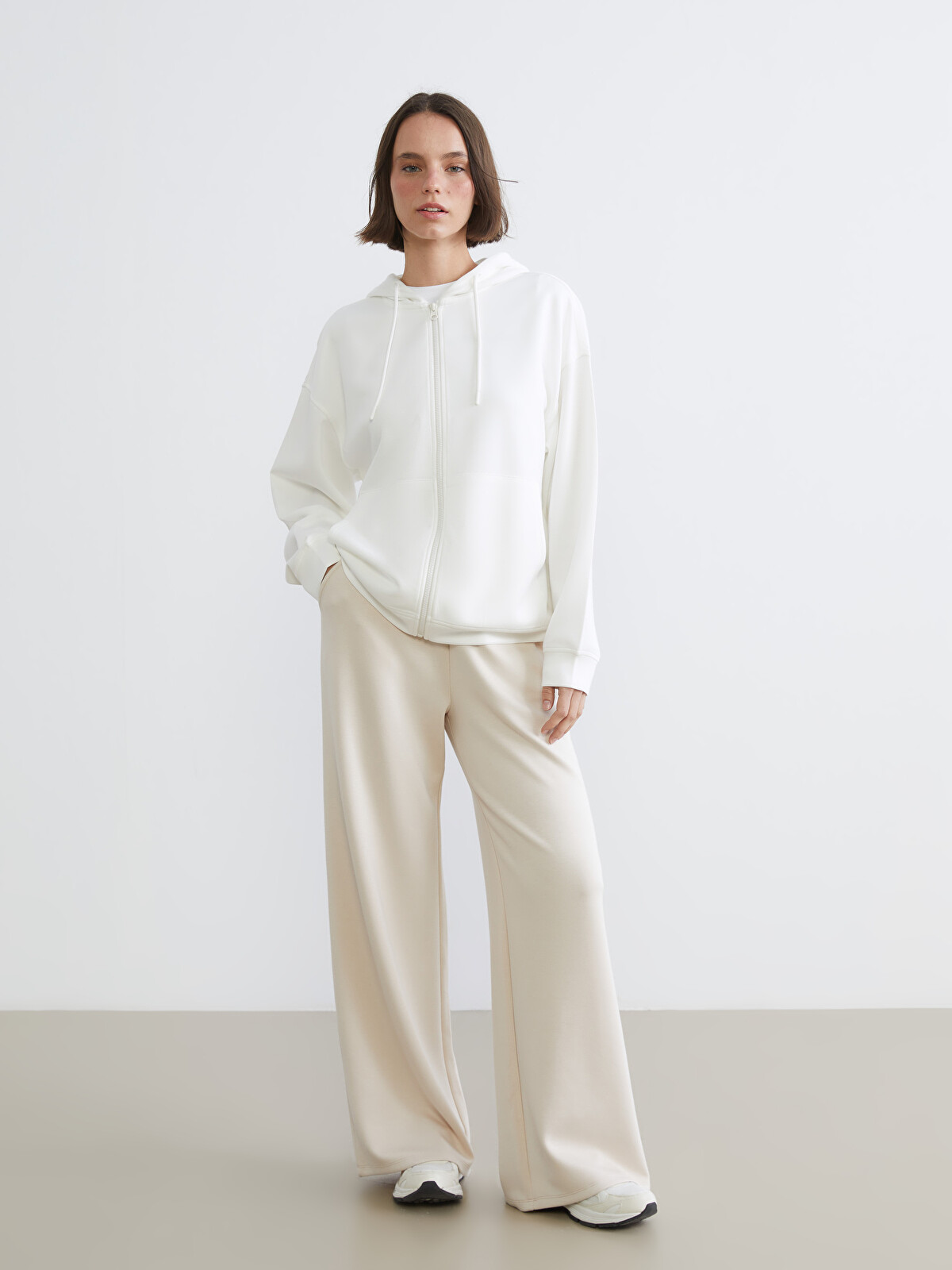 XSIDE Elastic Waist Women's Thick Sweatpants - S6BN73Z8-DRR | LC