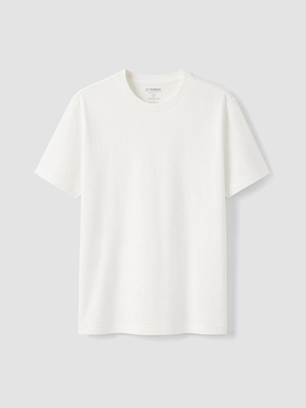 LCWAIKIKI Classic Slim Fit İnce Kumaş Erkek Tişört /02