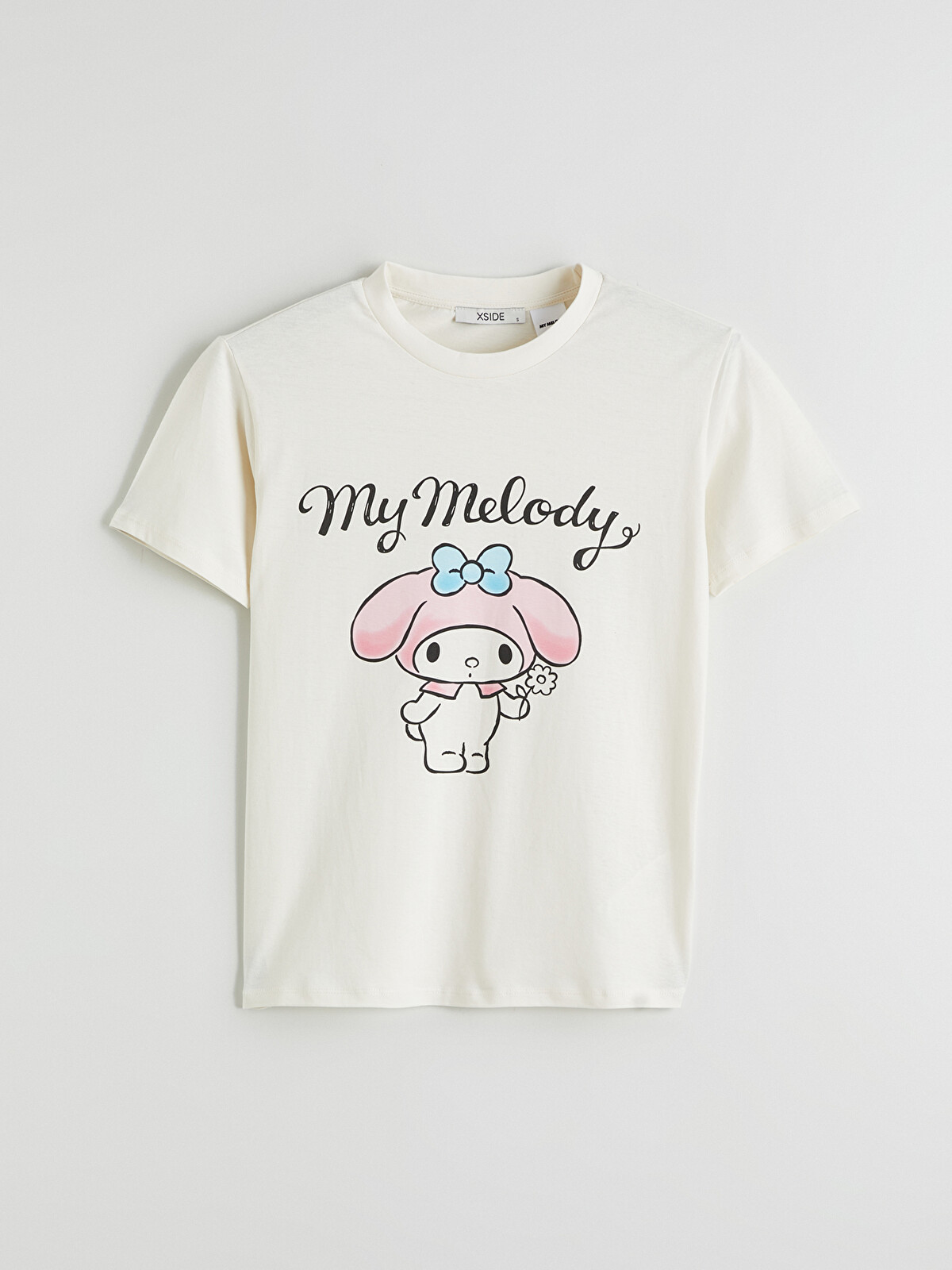 96kitty..ページ XSIDE Crew Neck Hello Kitty Printed Women's T-Shirt - S6BS96Z8-F0B