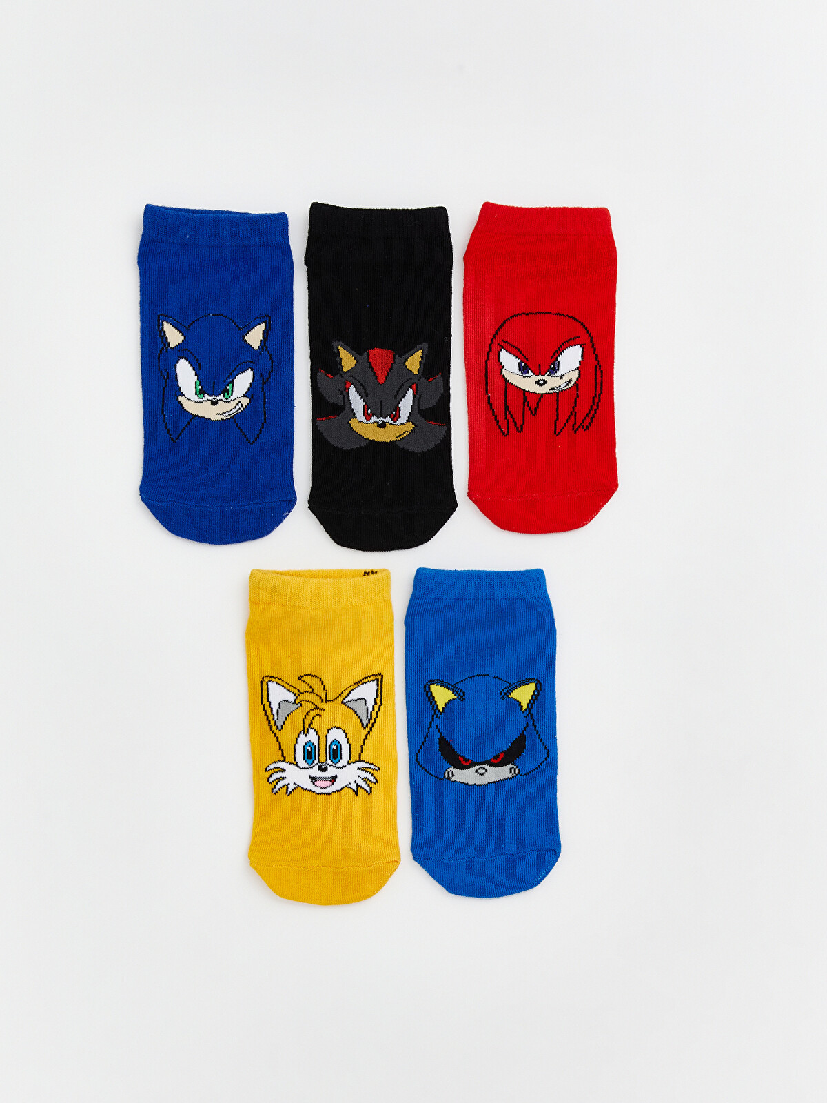 アクセサリー Sonic Disorder LCW Kids Короткие носки для мальчиков с принтом Sonic, комплект из