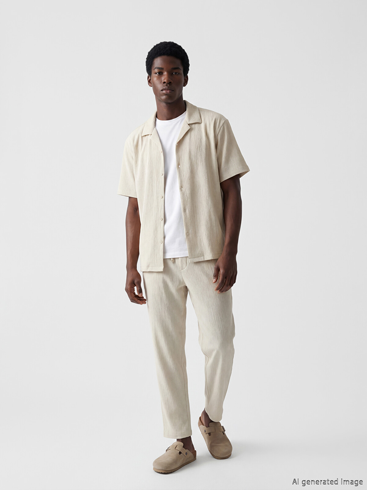 XSIDE Bej Baggy Fit Erkek Pantolon - S6CD63Z8-R7Z | LCW