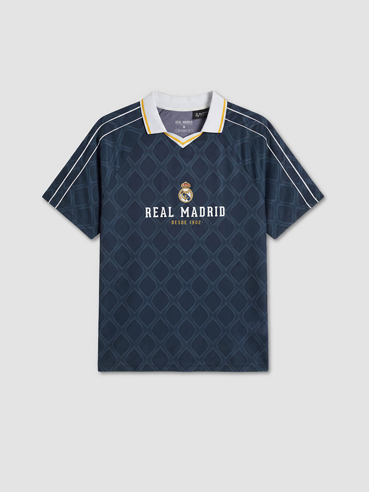 XSIDE ACTIVE Polo Yaka Real Madrid Baskılı Erkek Spor Tişört