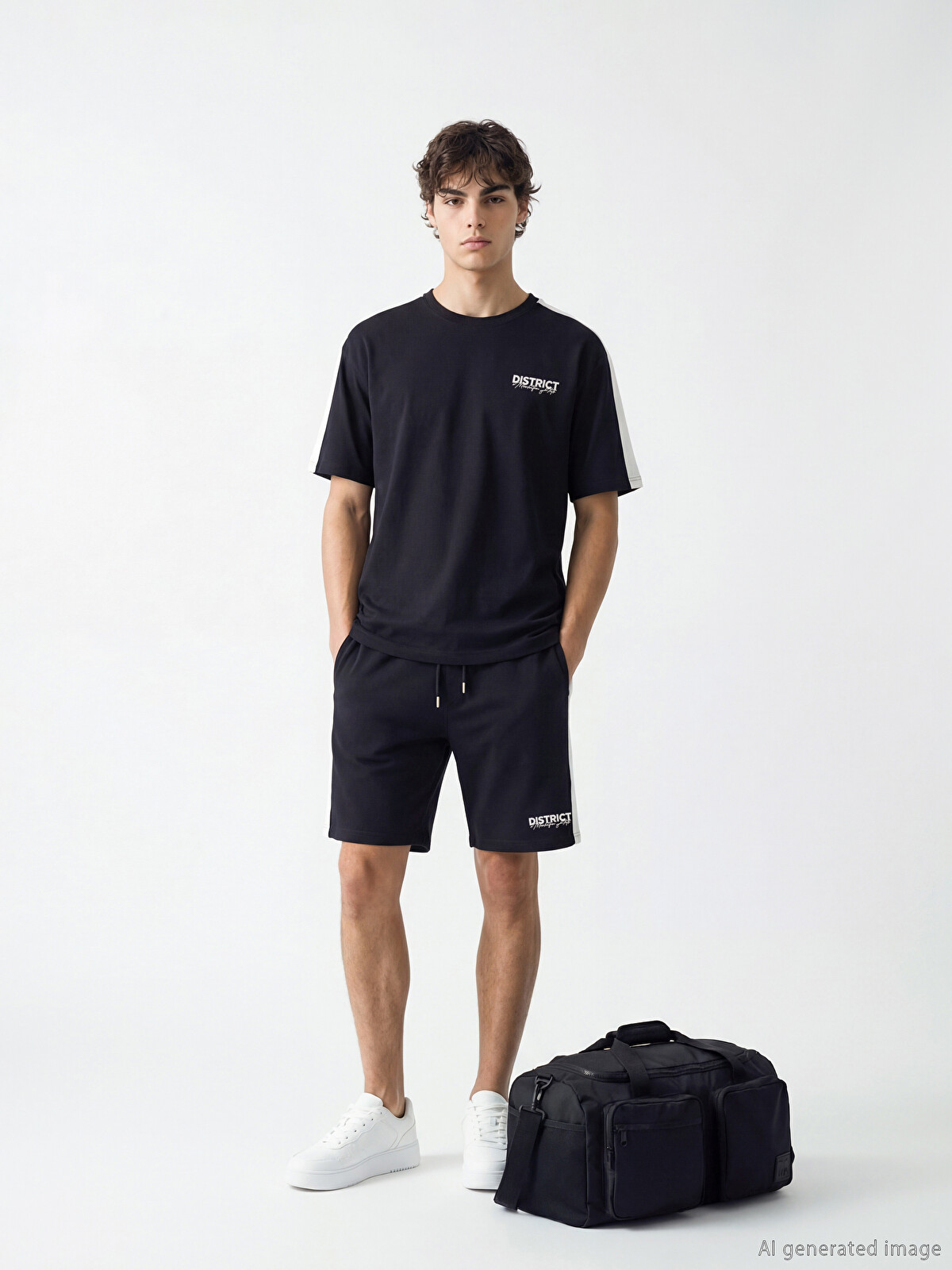 XSIDE Standard Fit Men's Shorts - S6CL86Z8-CVL - LC Waikiki