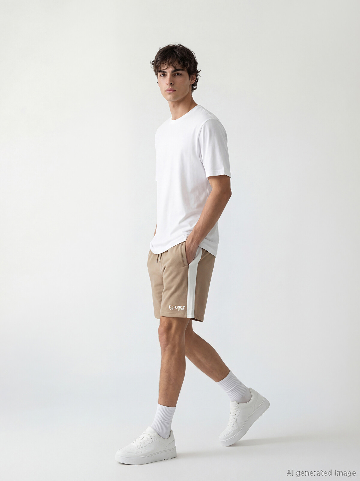 XSIDE Pantaloni Scurți Standard Fit Pentru Bărbați - S6CL86Z8-Y5N