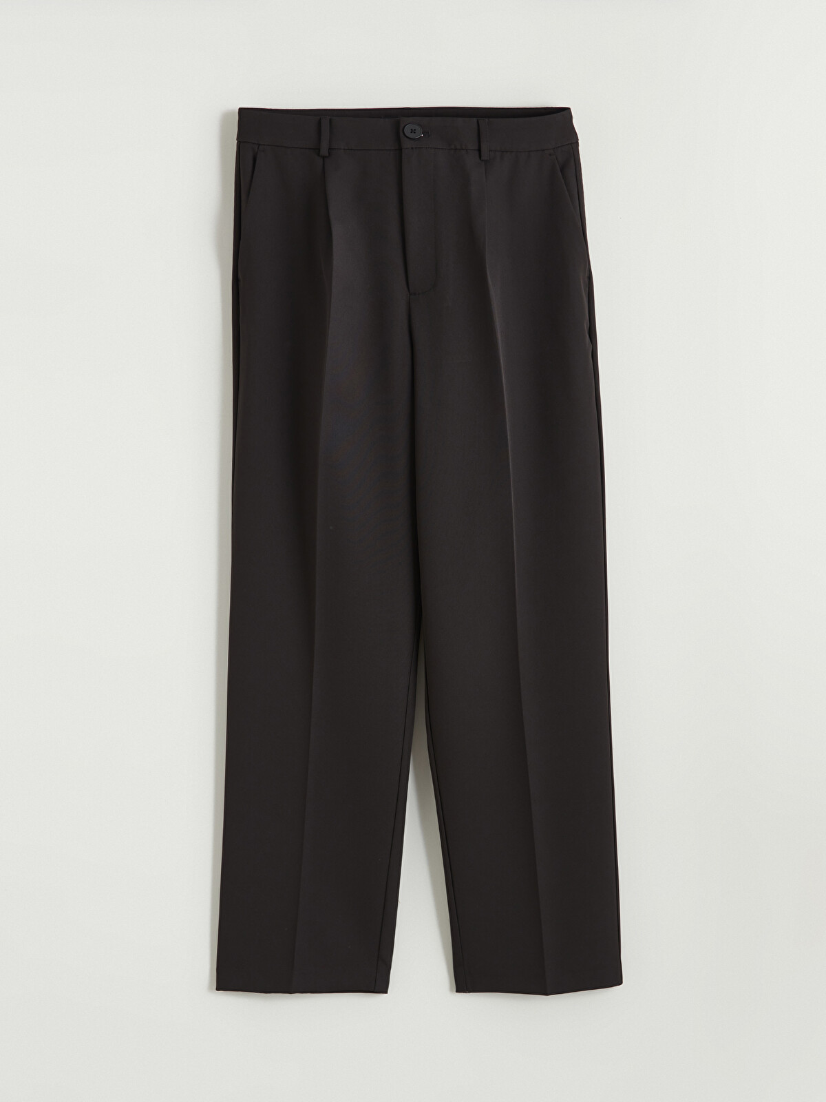 LCW Vision Wide Leg Pleated Women's Fabric Trousers - S6CL94Z8-CVL