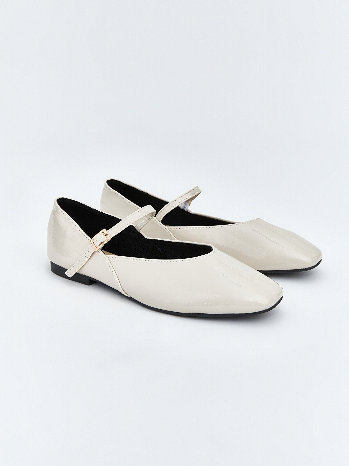 LCW STEPS Women's Leather-look Ballet Flats - S6CQ23Z8-FDH | LC