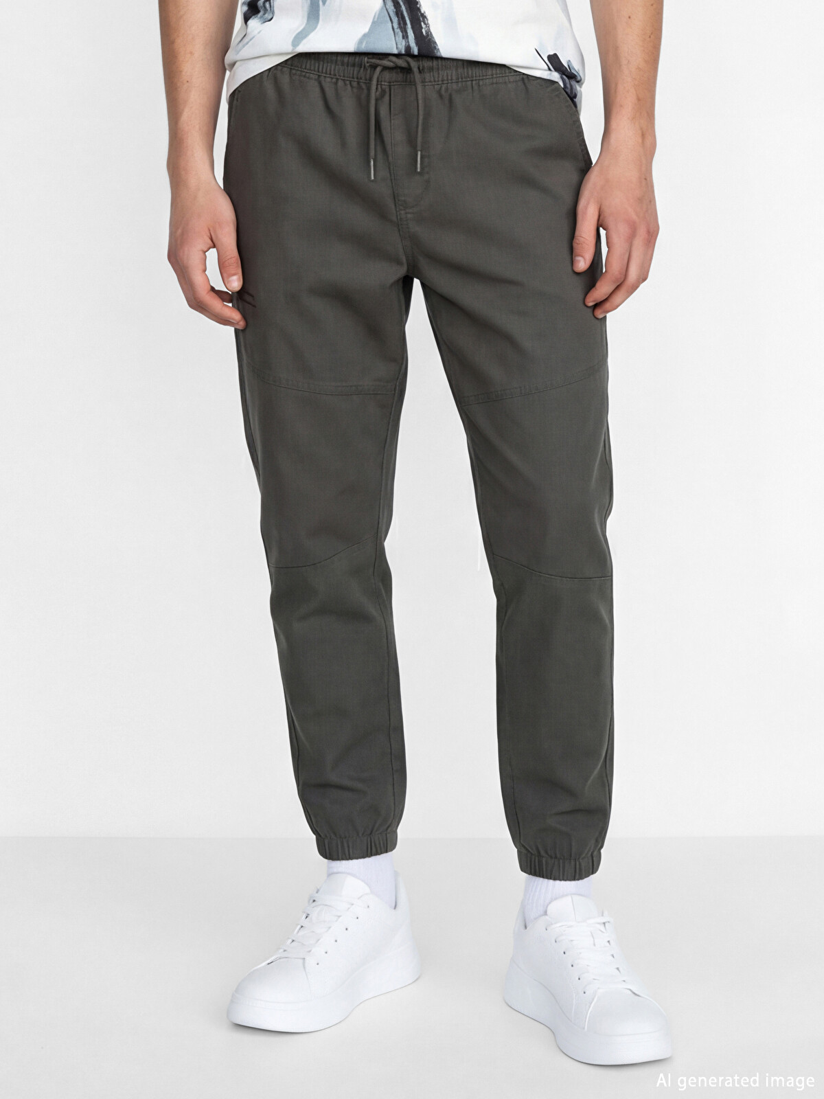 XSIDE Regular Fit Gabardine Men's Jogger Trousers - S6CS96Z8-QLA