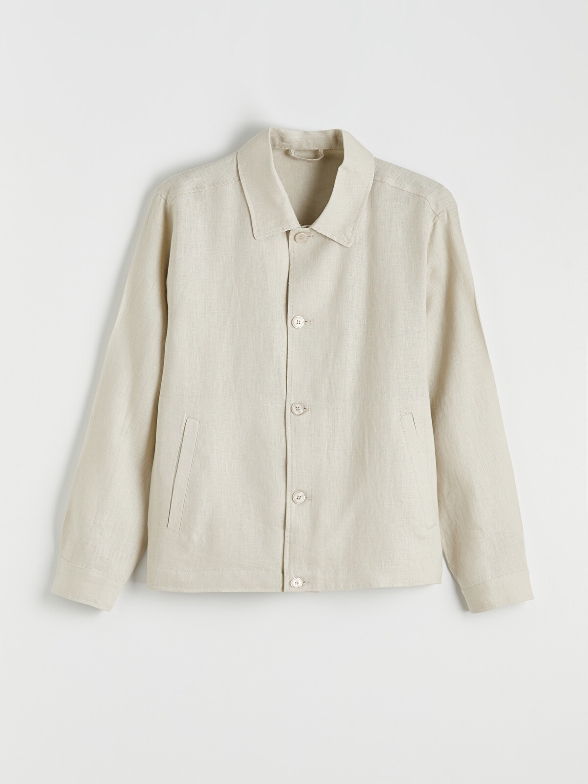 SOUTHBLUE Regular Fit %100 Linen Men's Jacket - S6CT80Z8-ZRW | LC