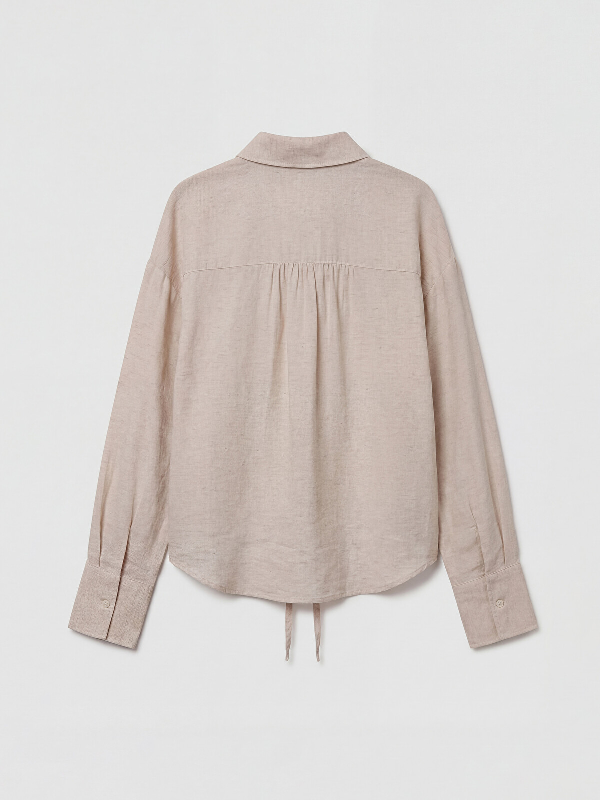 Keytanページ LCWAIKIKI Classic Linen-Look Women's Shirt - S6CU85Z8-R9J | LC Waikiki