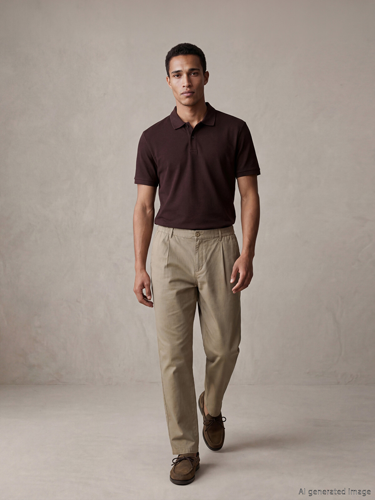 LCW Vision Baggy Fit Men's Trousers - S6CV49Z8-HAC | LC Waikiki