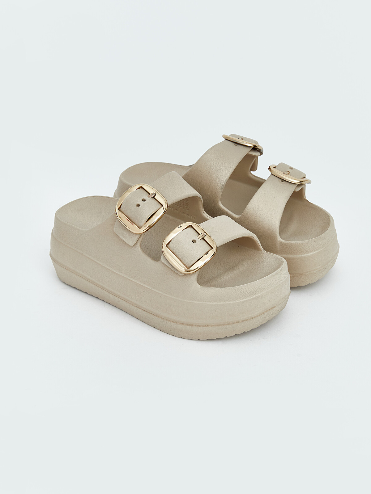 LCW STEPS Çift Bantlı Kadın Terlik - S6DC21Z8-R81 | LC Waikiki