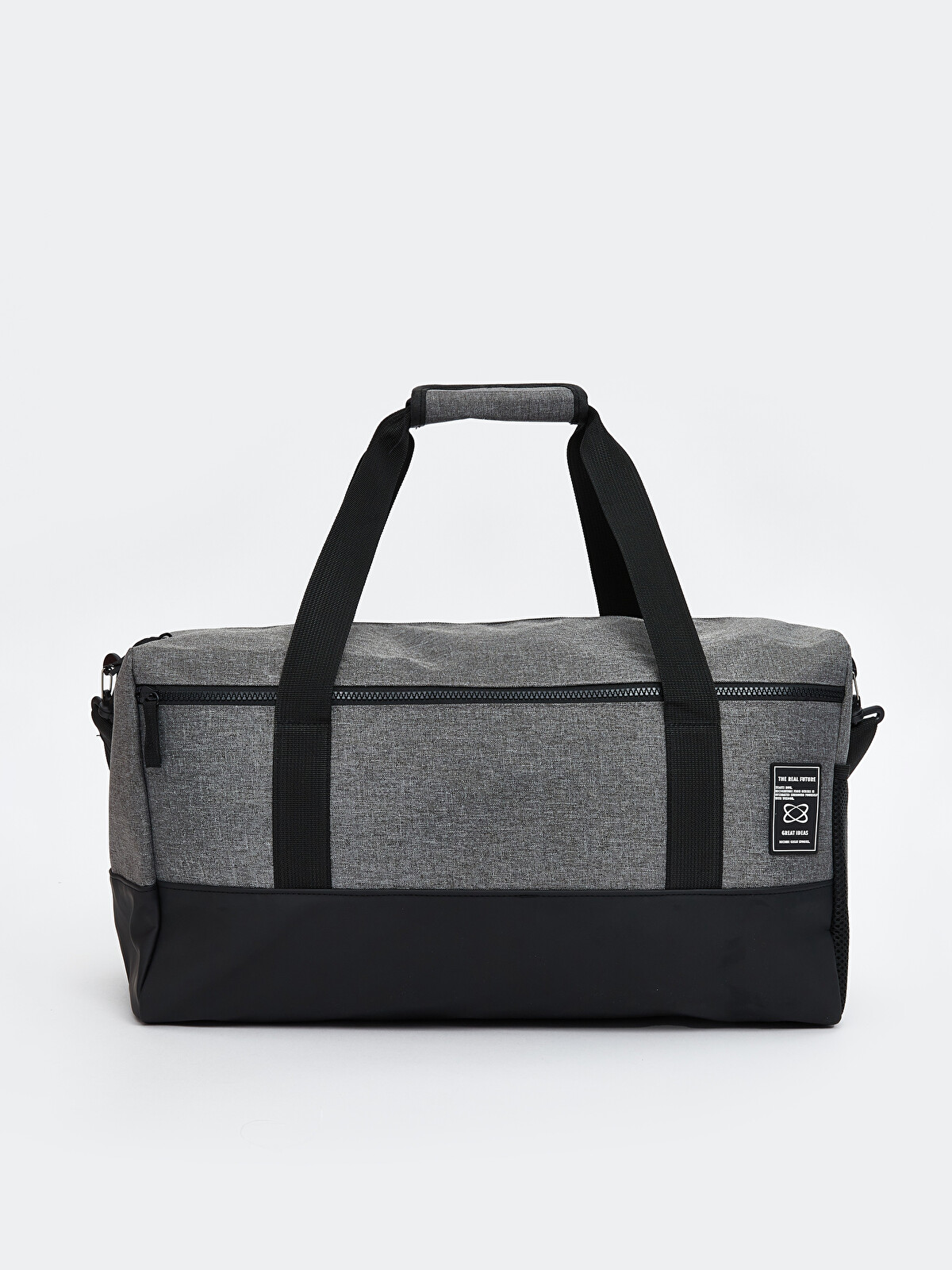 LCW ACCESSORIES Antrasit Nakışlı Erkek Spor Çantası - S6DF85Z8-L8N