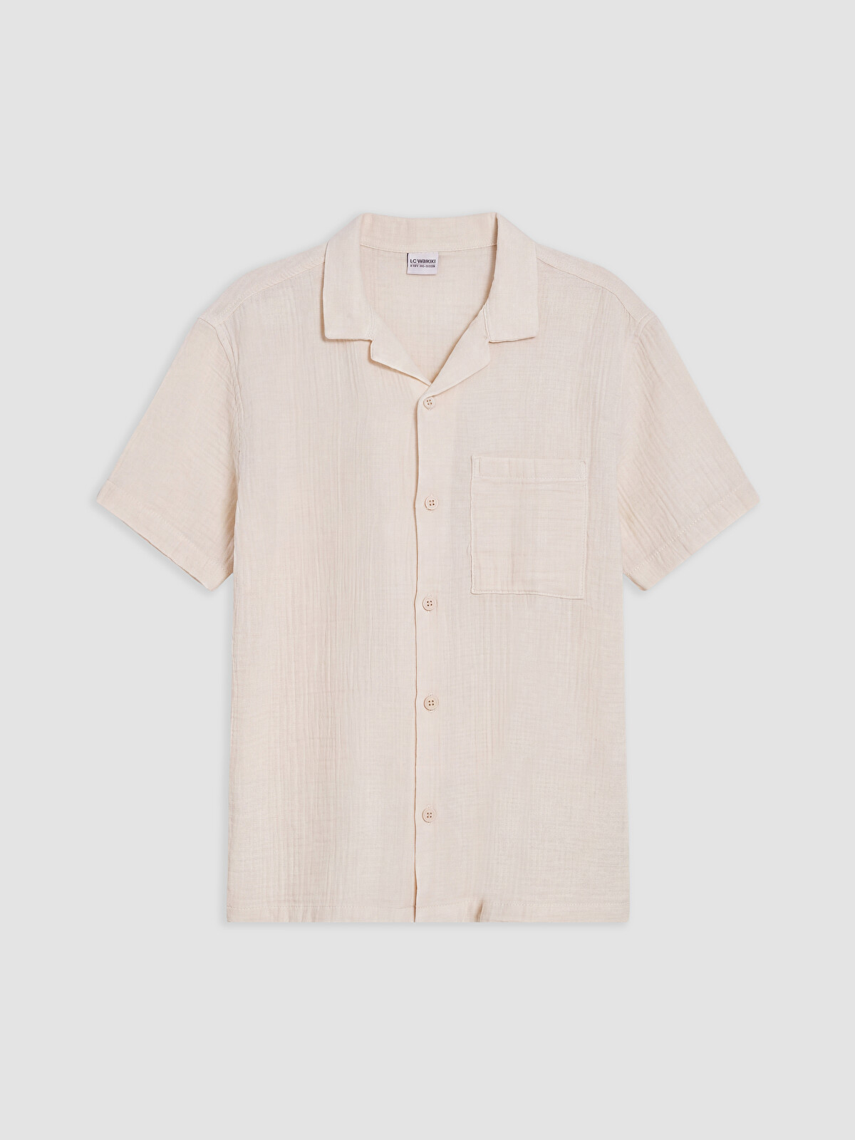 LCW Kids Boy Beige Shirt