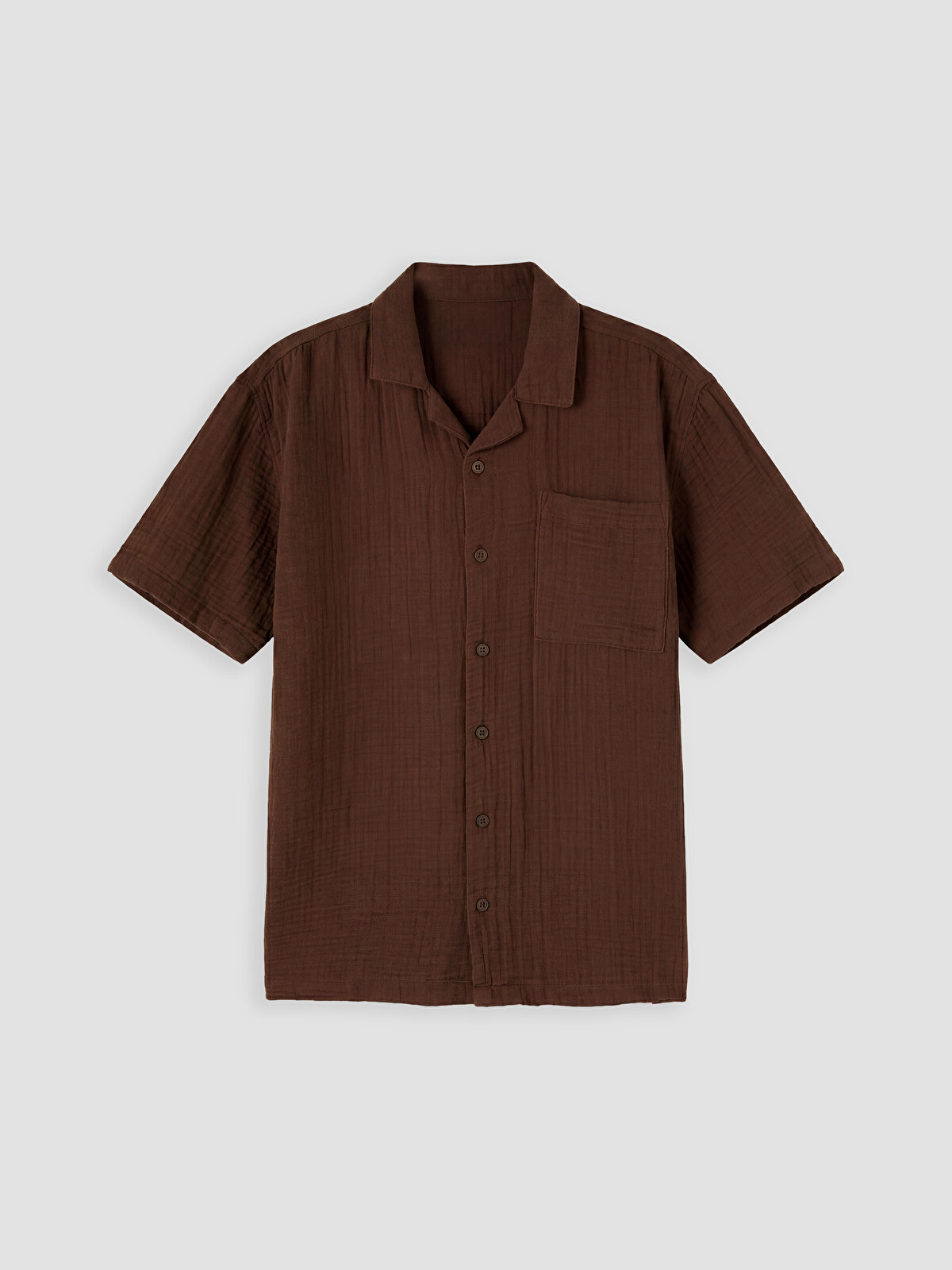 LCW Kids Boy Brown Shirt