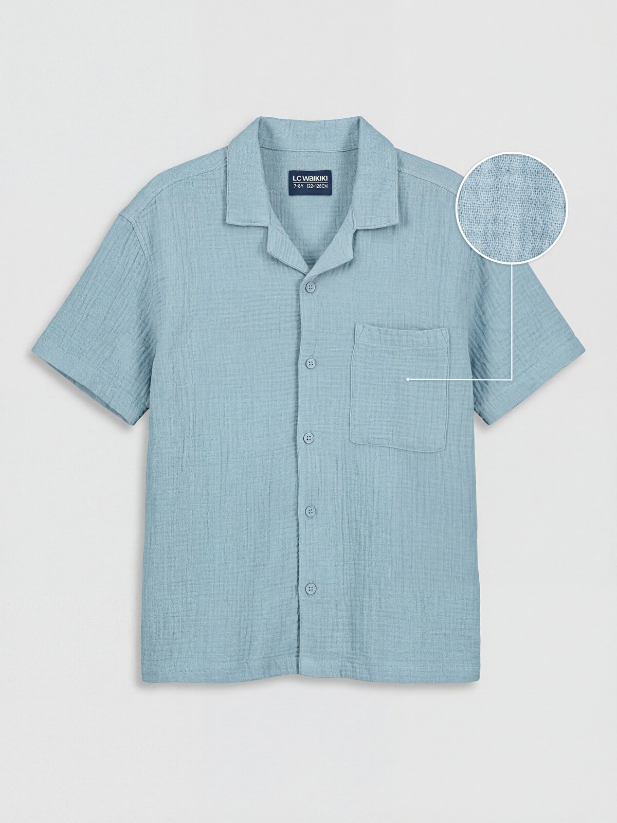 LCW Kids Boy Blue Shirt