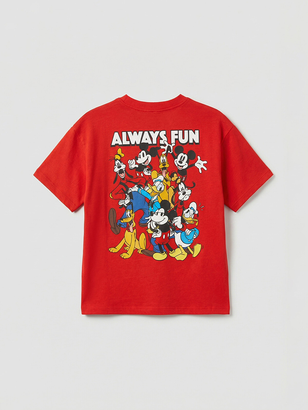 LCW Kids Mickey Mouse Printed Boys' T-shirt - S6DP32Z1-HBH | LC