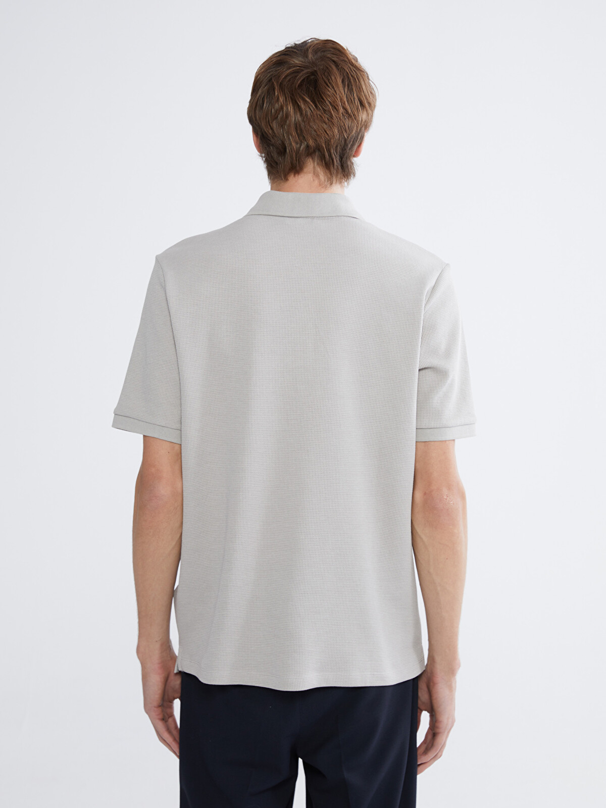 SOUTHBLUE Polo Yaka Erkek Dokulu Tişört - S6DS69Z8-YMC | LC Waikiki