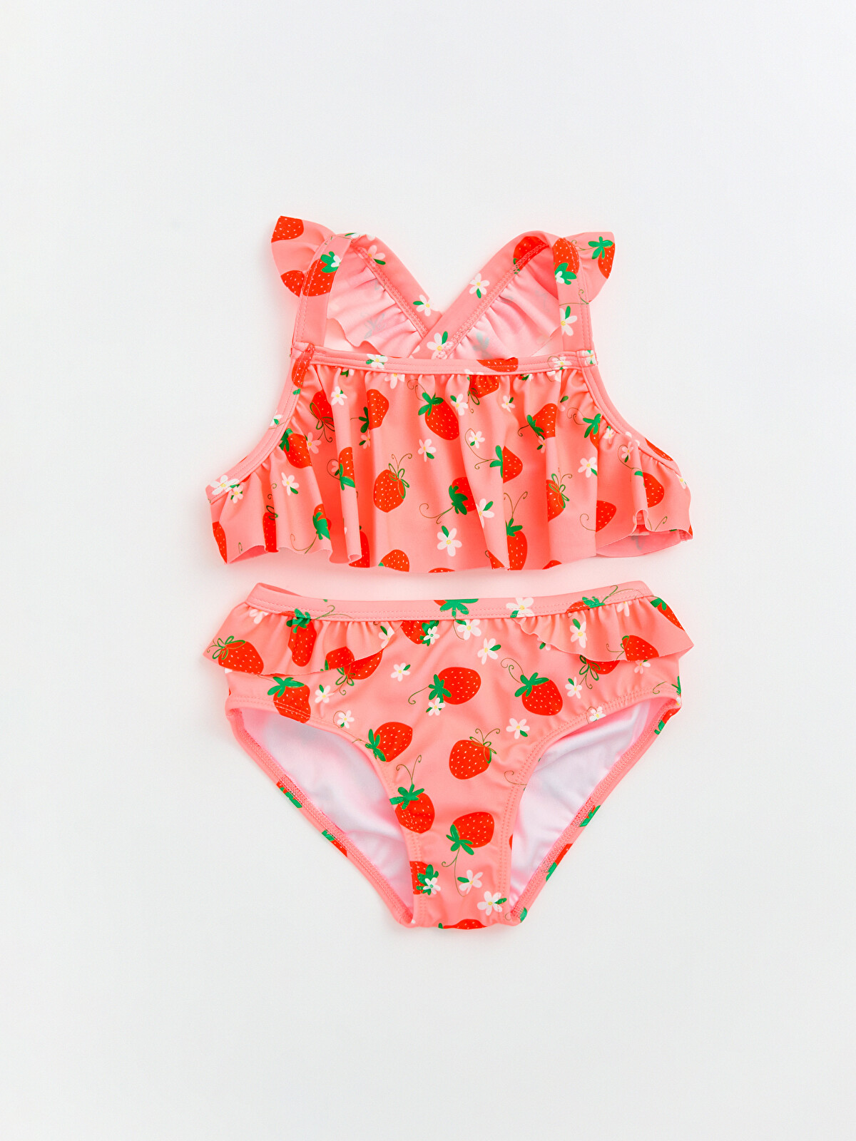 LCW Kids Strawberry Patterned Girls' Bikini - S6EB27Z1-LT4 - LC