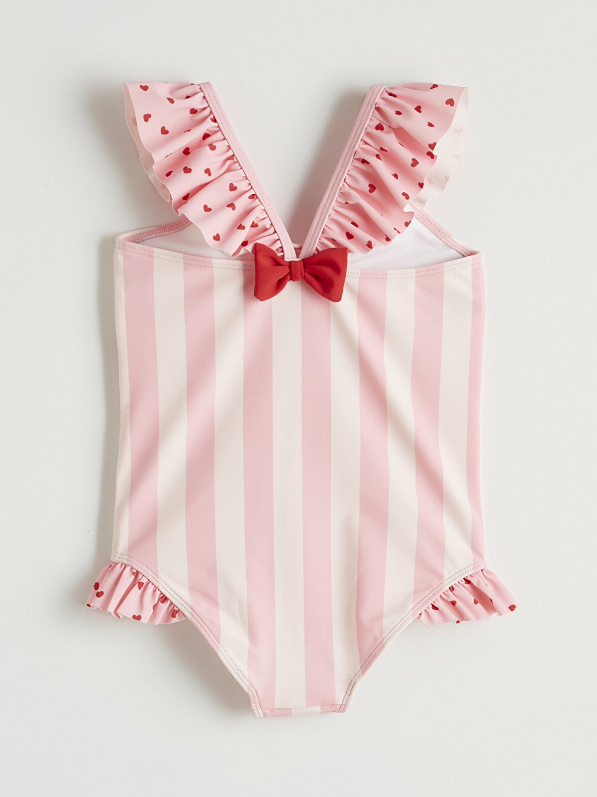 LCW Kids Printed Girls' Swimsuit - S6EB42Z1-LHK | LC Waikiki