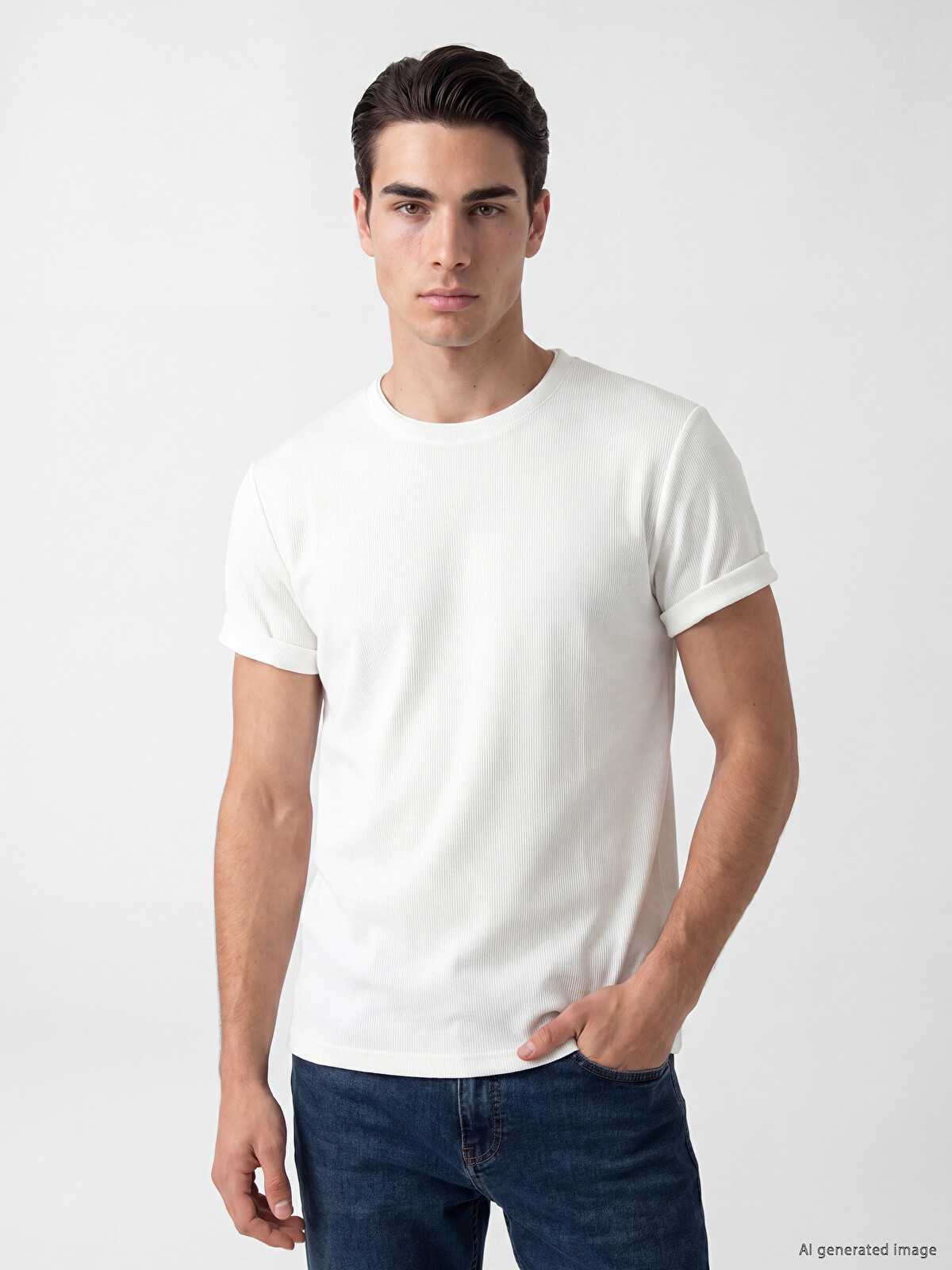 LCWAIKIKI Classic T-Shirt mit Rundhalsausschnitt für Herren