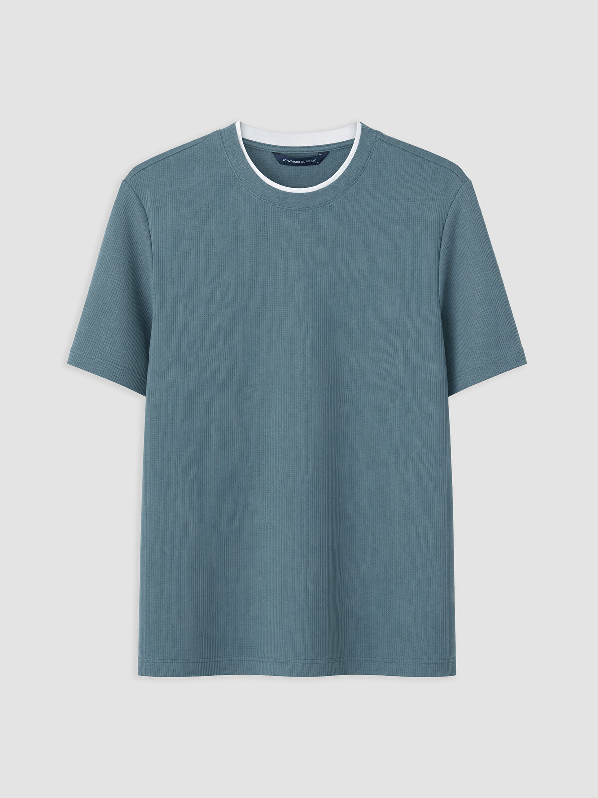 LCWAIKIKI Classic T-shirt me jakë të rrumbullakët për burra