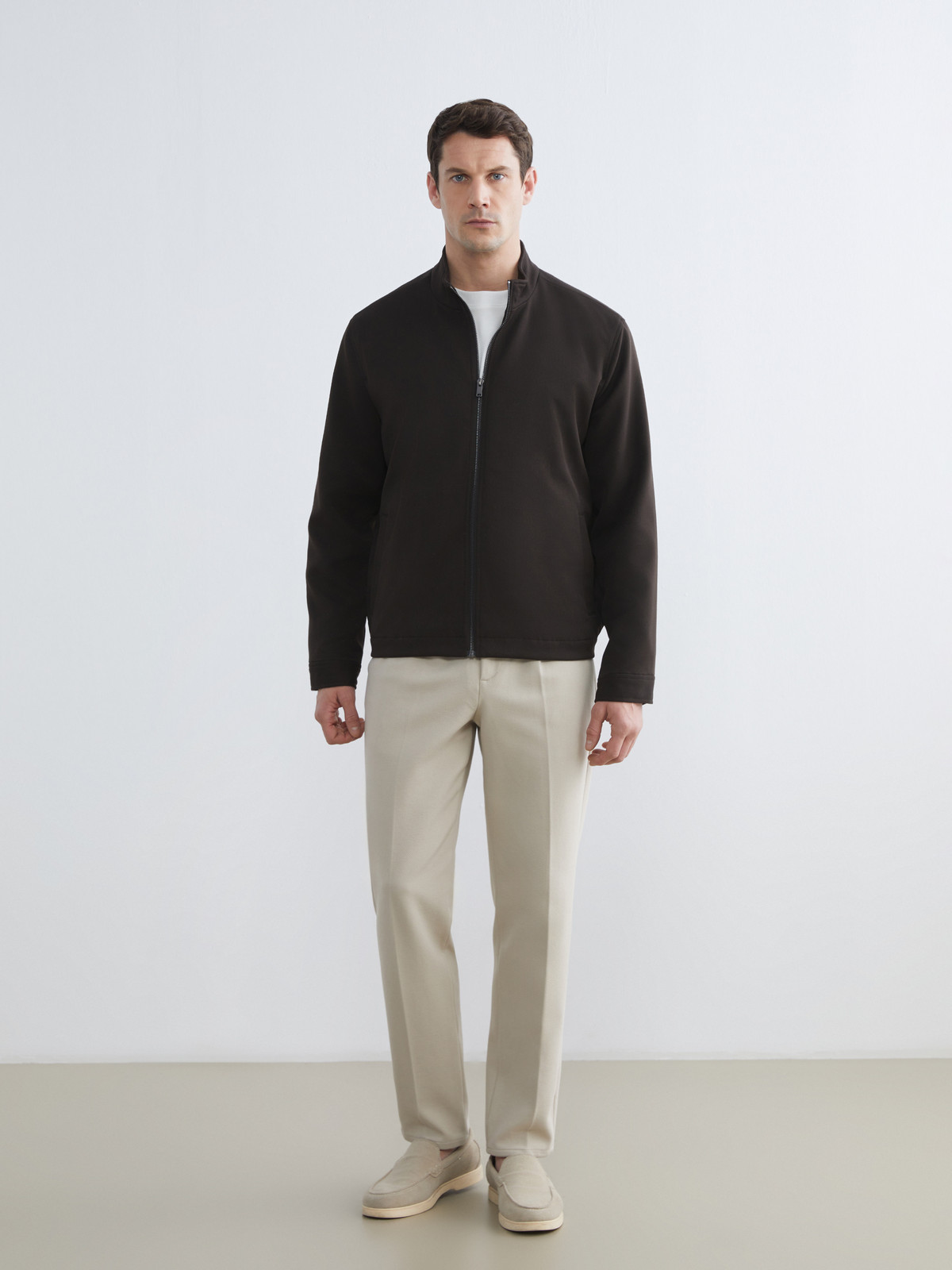 SOUTHBLUE Mock Neck Men's Jacket - S6EJ68Z8-HDM | LC Waikiki